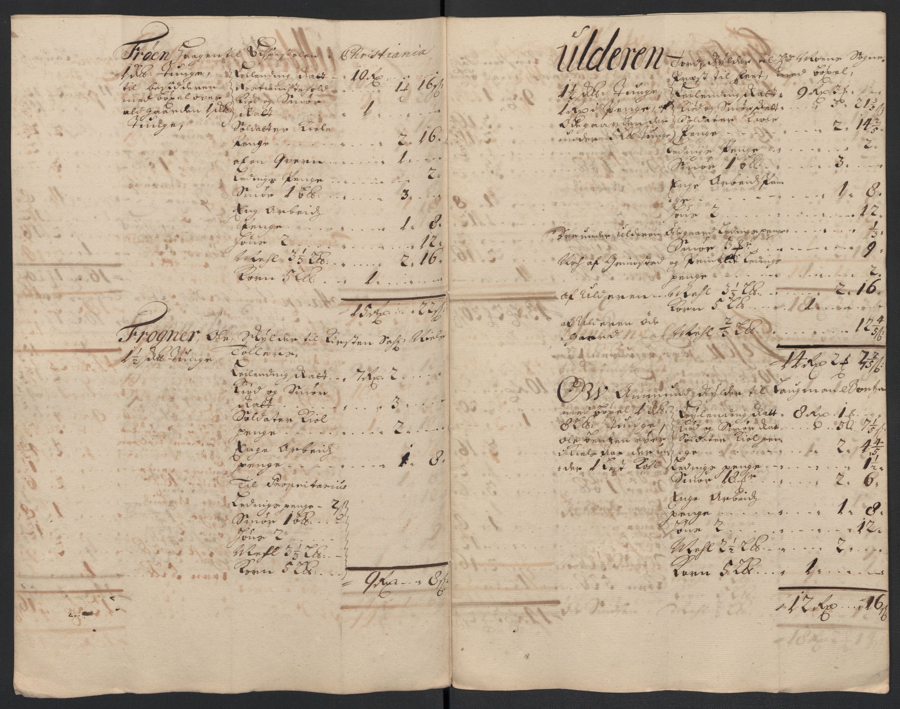 Rentekammeret inntil 1814, Reviderte regnskaper, Fogderegnskap, AV/RA-EA-4092/R10/L0440: Fogderegnskap Aker og Follo, 1696-1697, p. 393