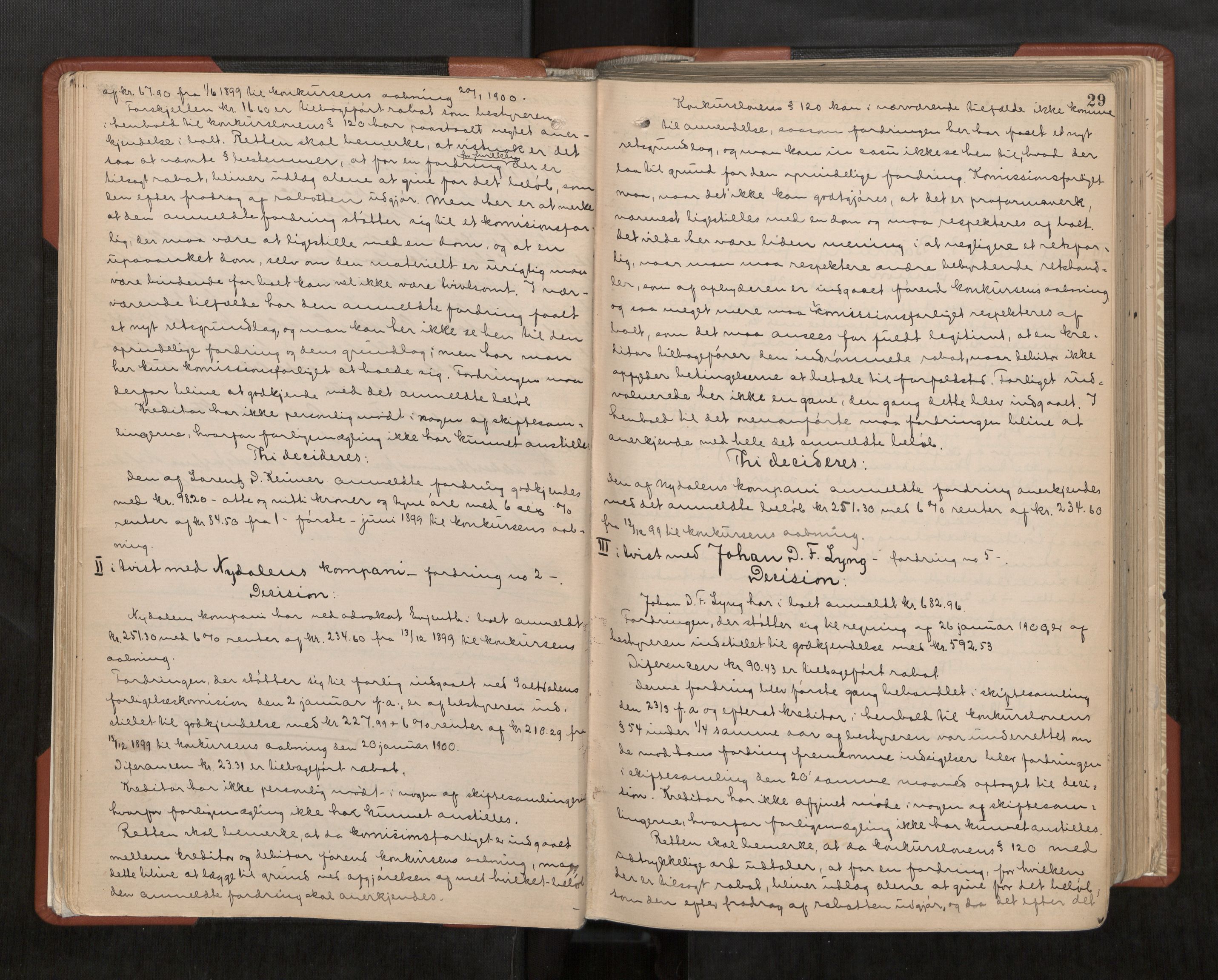 Salten sorenskriveri, AV/SAT-A-4578/1/3/3B/L0010: Skiftebehandlingsprotokoll, 1900-1906, p. 29