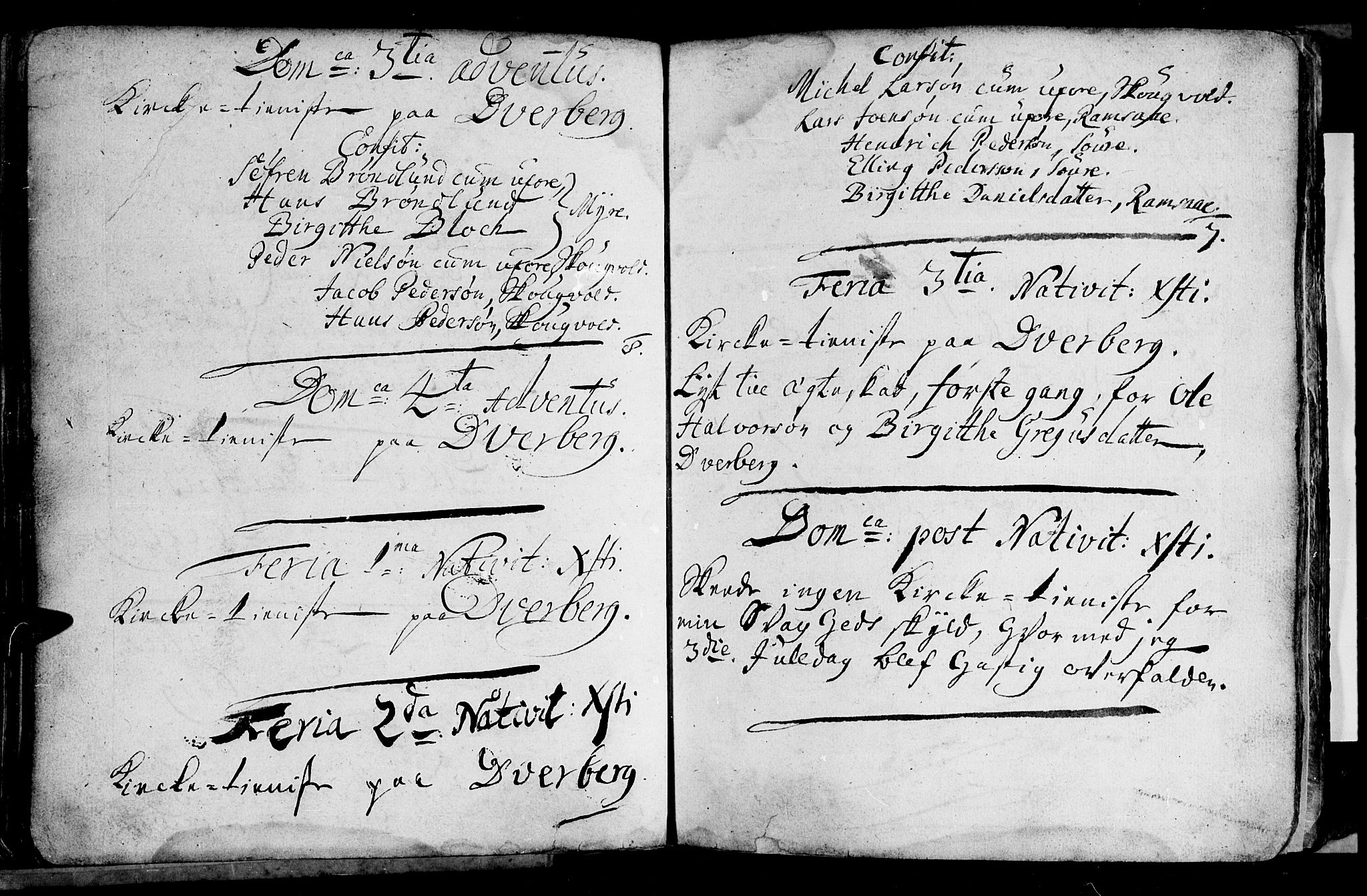 Ministerialprotokoller, klokkerbøker og fødselsregistre - Nordland, AV/SAT-A-1459/897/L1391: Parish register (official) no. 897A01 /1, 1715-1727