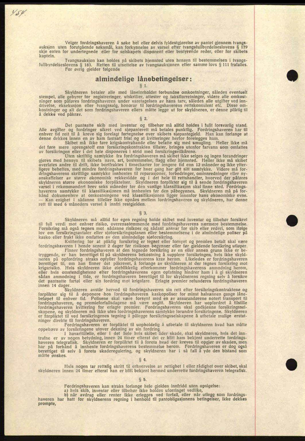 Nordmøre sorenskriveri, AV/SAT-A-4132/1/2/2Ca: Mortgage book no. B84, 1938-1939, Diary no: : 3014/1938