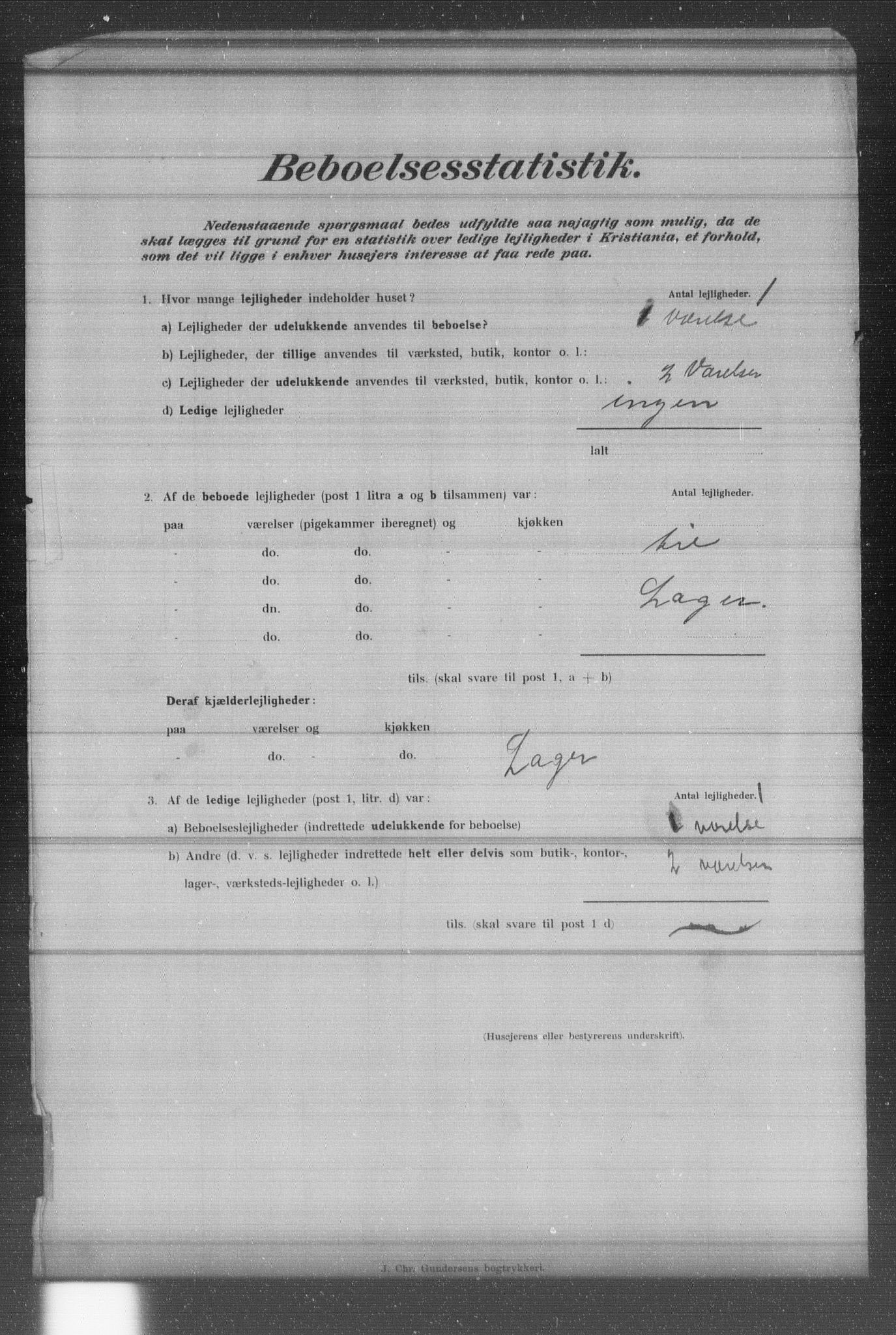 OBA, Municipal Census 1902 for Kristiania, 1902, p. 11027