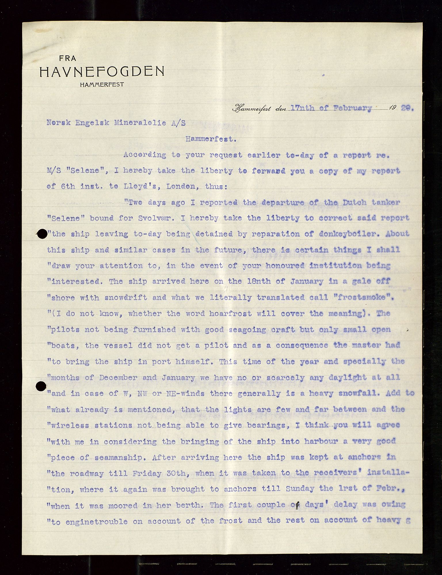 Pa 1521 - A/S Norske Shell, AV/SAST-A-101915/E/Ea/Eaa/L0010: Sjefskorrespondanse, 1920, p. 155