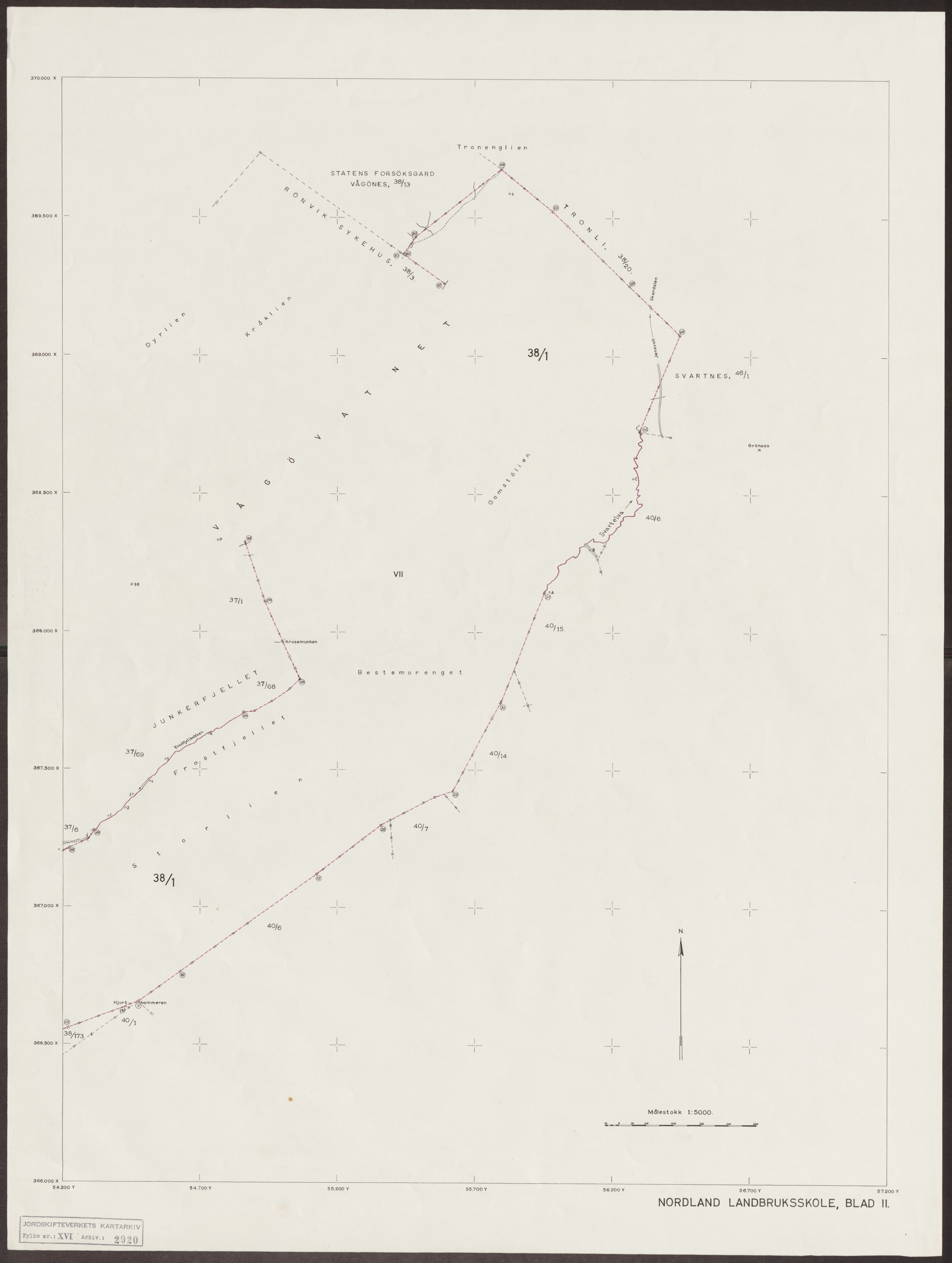 Jordskifteverkets kartarkiv, RA/S-3929/T, 1859-1988, p. 3790