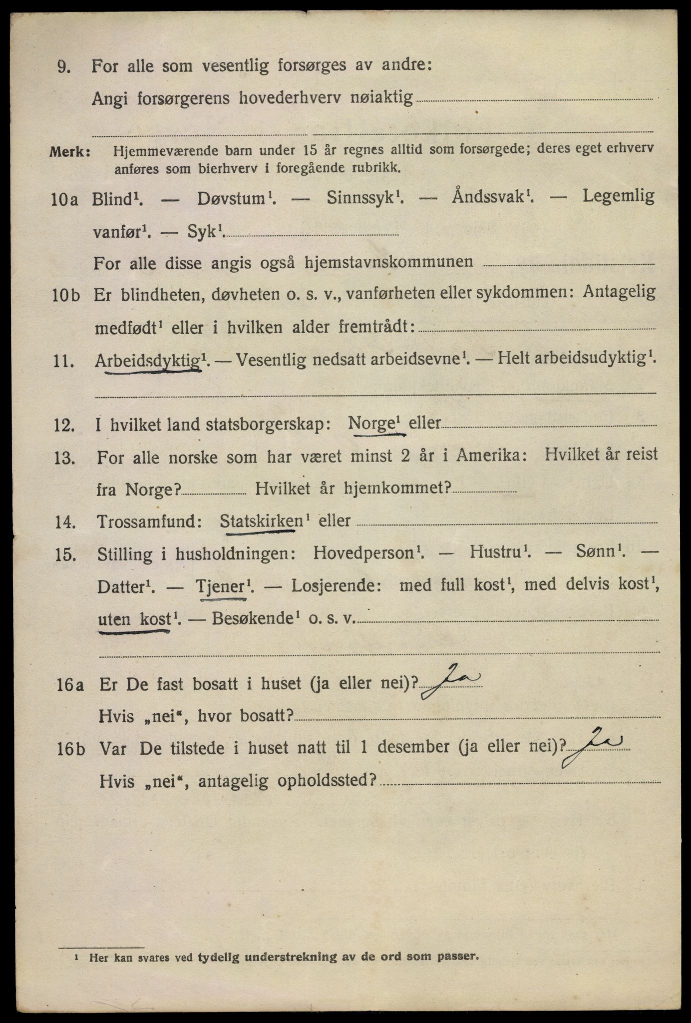 SAO, 1920 census for Kristiania, 1920, p. 354520