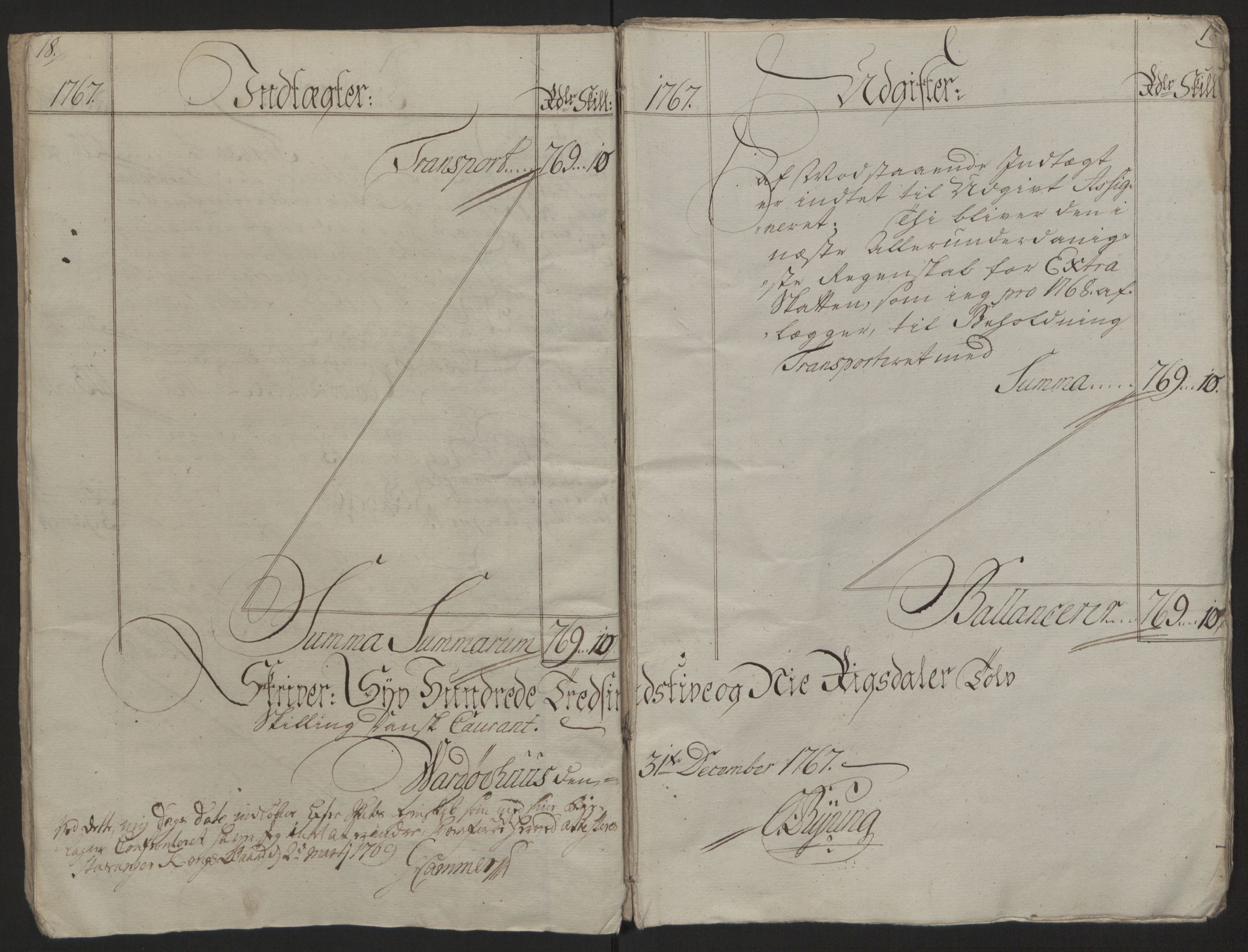 Rentekammeret inntil 1814, Reviderte regnskaper, Fogderegnskap, AV/RA-EA-4092/R69/L4910: Ekstraskatten  Finnmark/Vardøhus, 1762-1772, p. 220