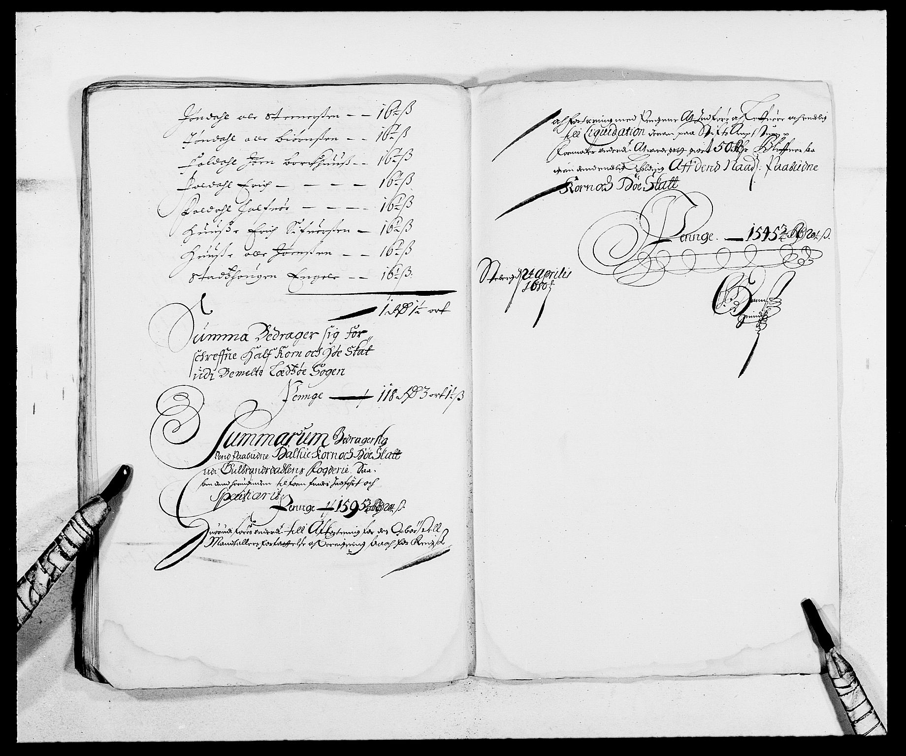 Rentekammeret inntil 1814, Reviderte regnskaper, Fogderegnskap, AV/RA-EA-4092/R17/L1153: Fogderegnskap Gudbrandsdal, 1678-1679, p. 342
