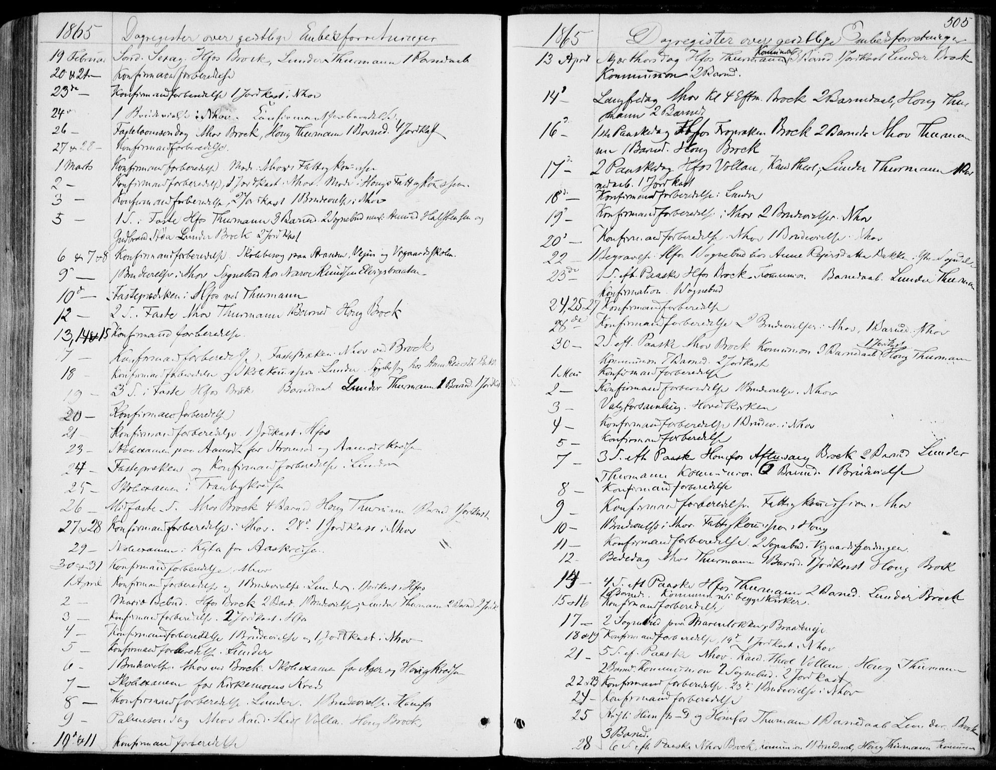 Norderhov kirkebøker, SAKO/A-237/F/Fa/L0012: Parish register (official) no. 12, 1856-1865, p. 505