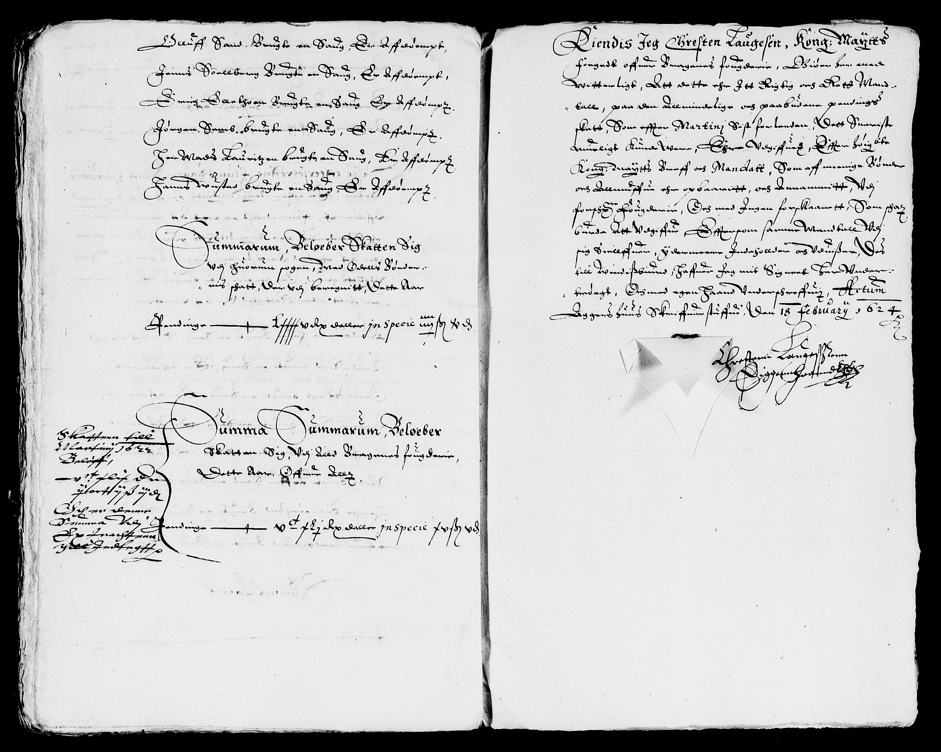 Rentekammeret inntil 1814, Reviderte regnskaper, Lensregnskaper, AV/RA-EA-5023/R/Rb/Rba/L0066: Akershus len, 1623-1624