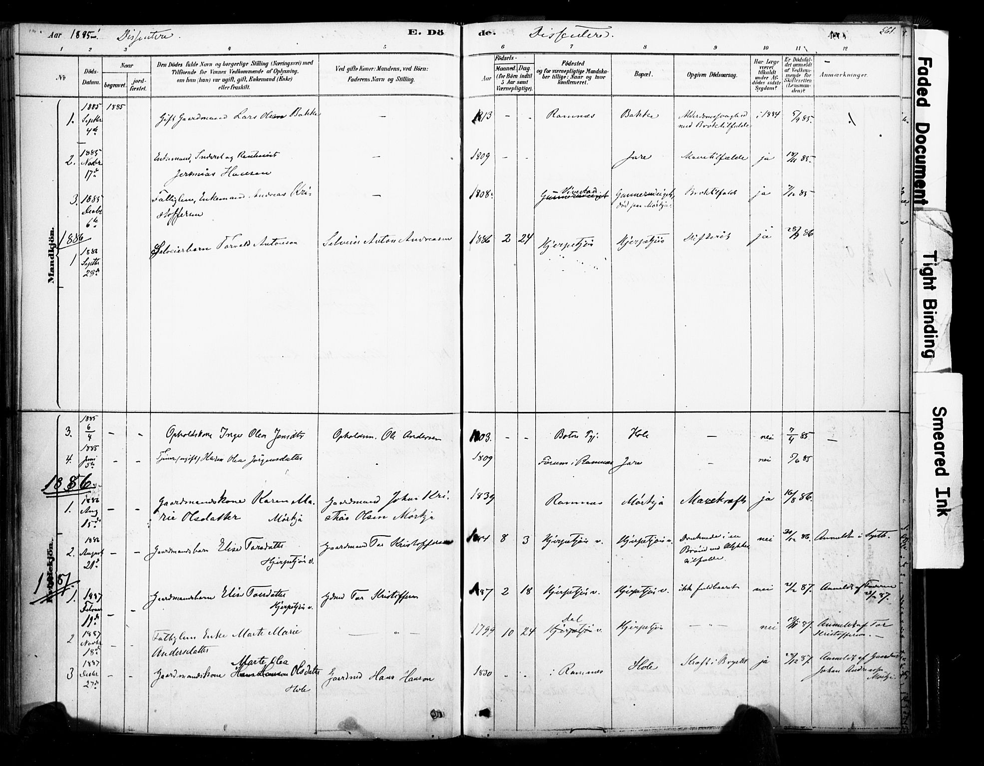 Ramnes kirkebøker, AV/SAKO-A-314/F/Fa/L0007: Parish register (official) no. I 7, 1878-1895, p. 560-561