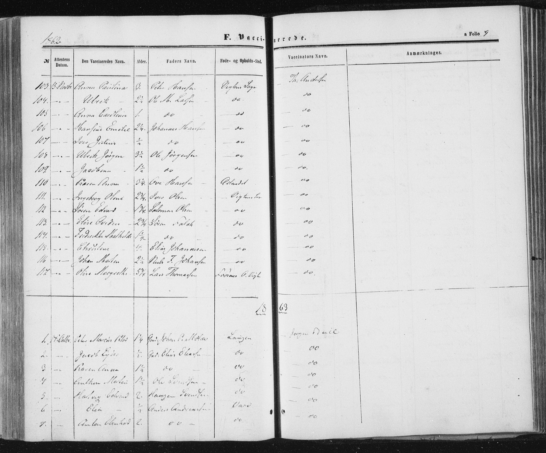 Ministerialprotokoller, klokkerbøker og fødselsregistre - Nord-Trøndelag, SAT/A-1458/784/L0670: Parish register (official) no. 784A05, 1860-1876, p. 9