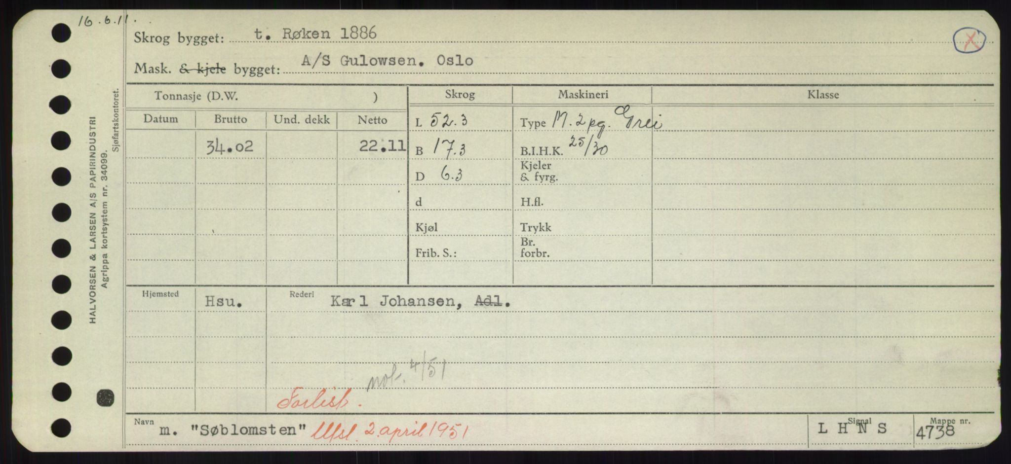 Sjøfartsdirektoratet med forløpere, Skipsmålingen, RA/S-1627/H/Hd/L0037: Fartøy, Su-Så, p. 523