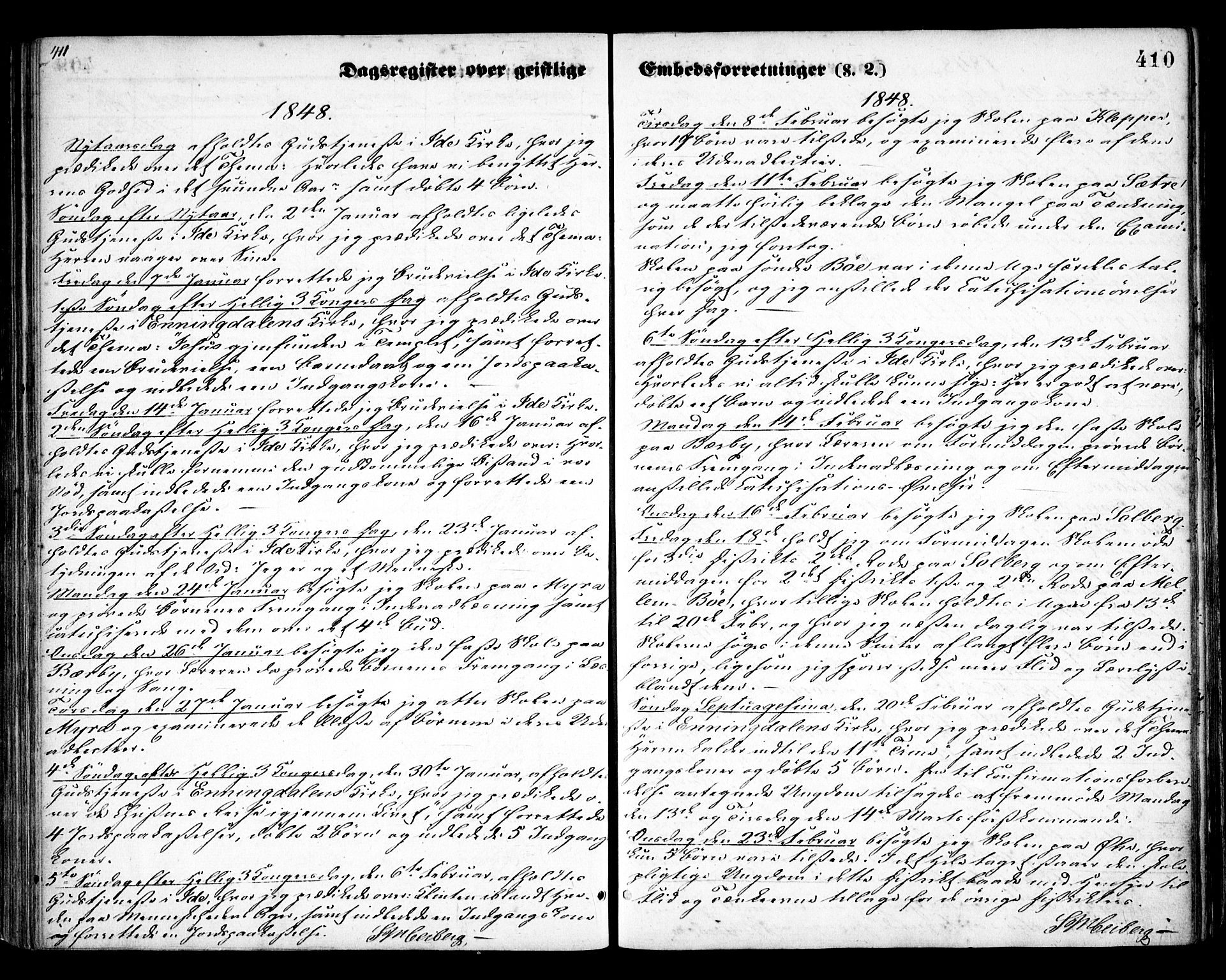 Idd prestekontor Kirkebøker, SAO/A-10911/F/Fc/L0004b: Parish register (official) no. III 4B, 1848-1860, p. 410