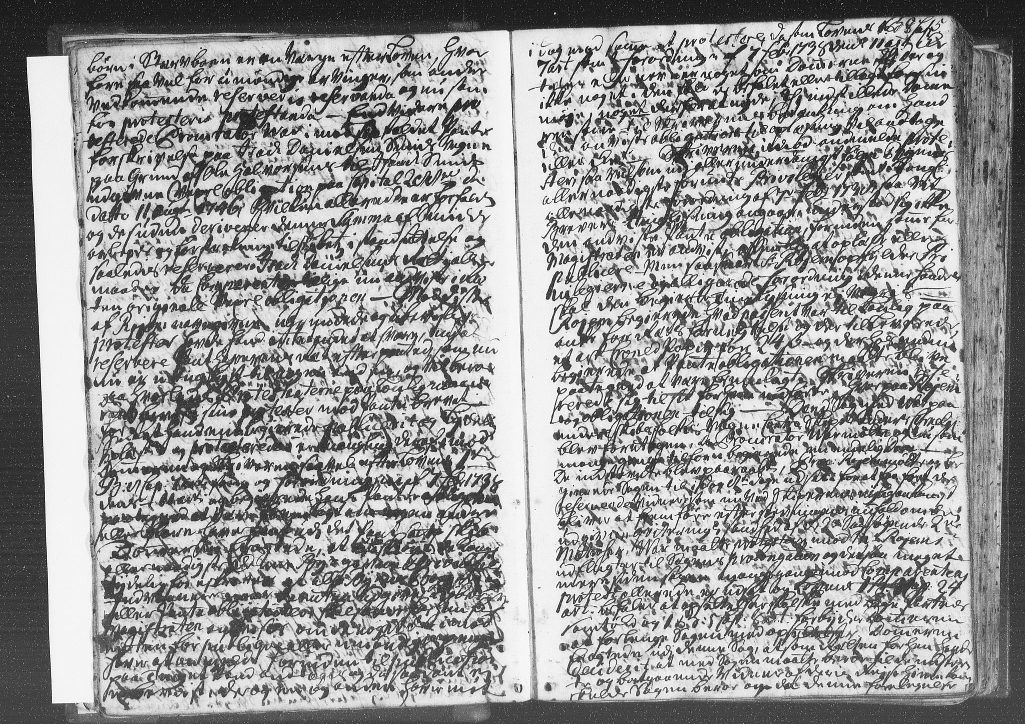 Kristiansand byrett, AV/SAK-1223-0001/F/Fa/L0011: Bytingsprotokoll nr. 10, 1746-1749, p. 14b-15a