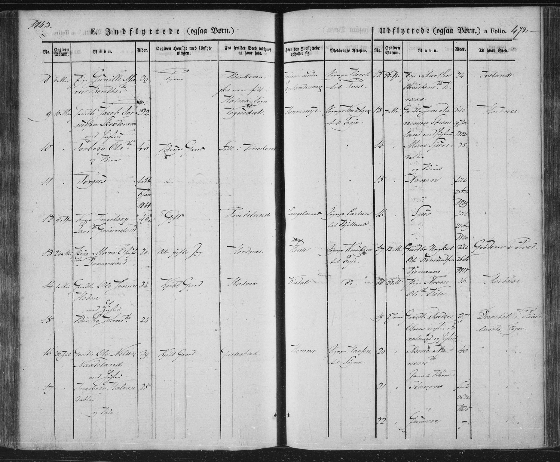 Vennesla sokneprestkontor, AV/SAK-1111-0045/Fa/Fac/L0004: Parish register (official) no. A 4, 1834-1855, p. 472