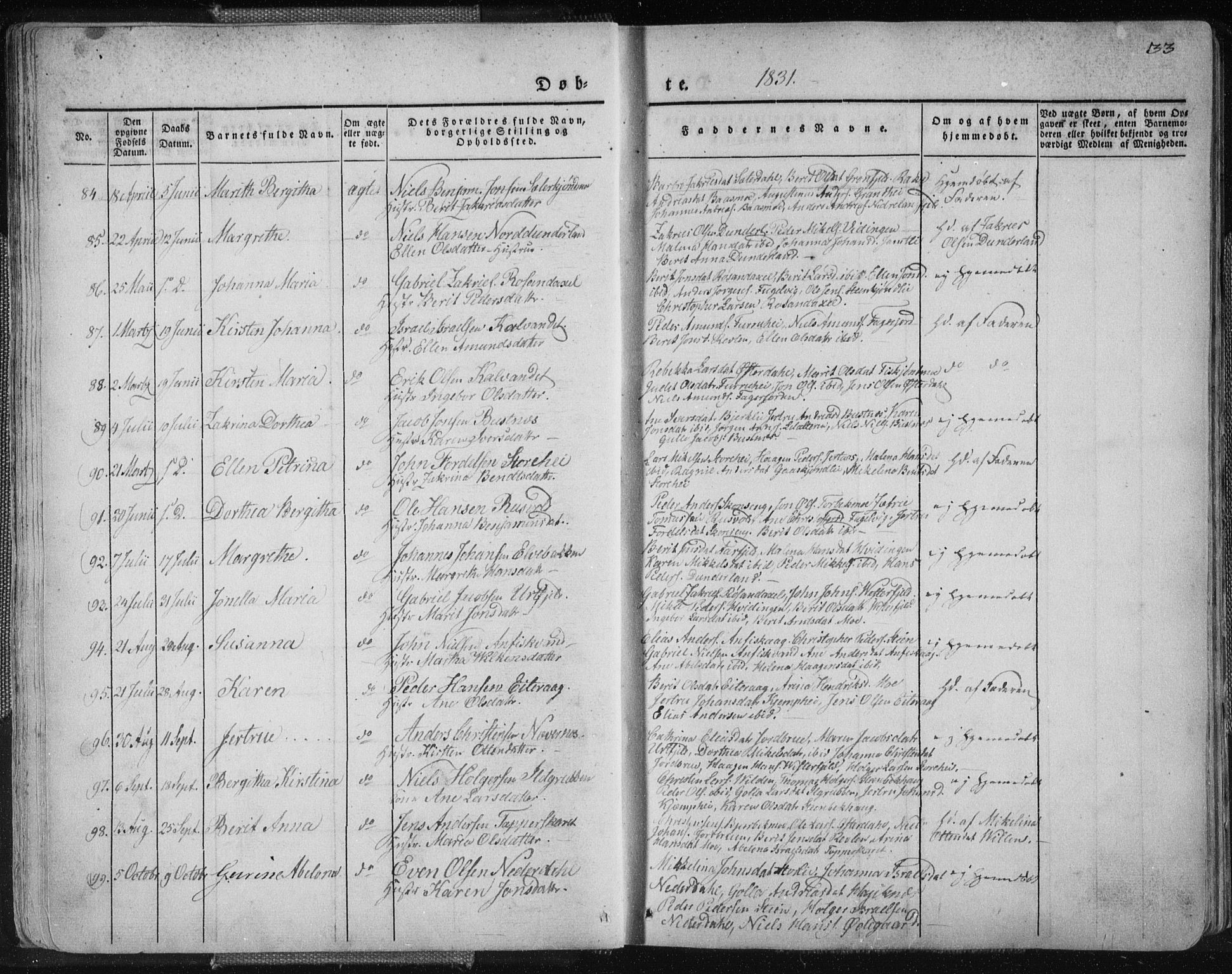 Ministerialprotokoller, klokkerbøker og fødselsregistre - Nordland, AV/SAT-A-1459/827/L0390: Parish register (official) no. 827A02, 1826-1841, p. 33