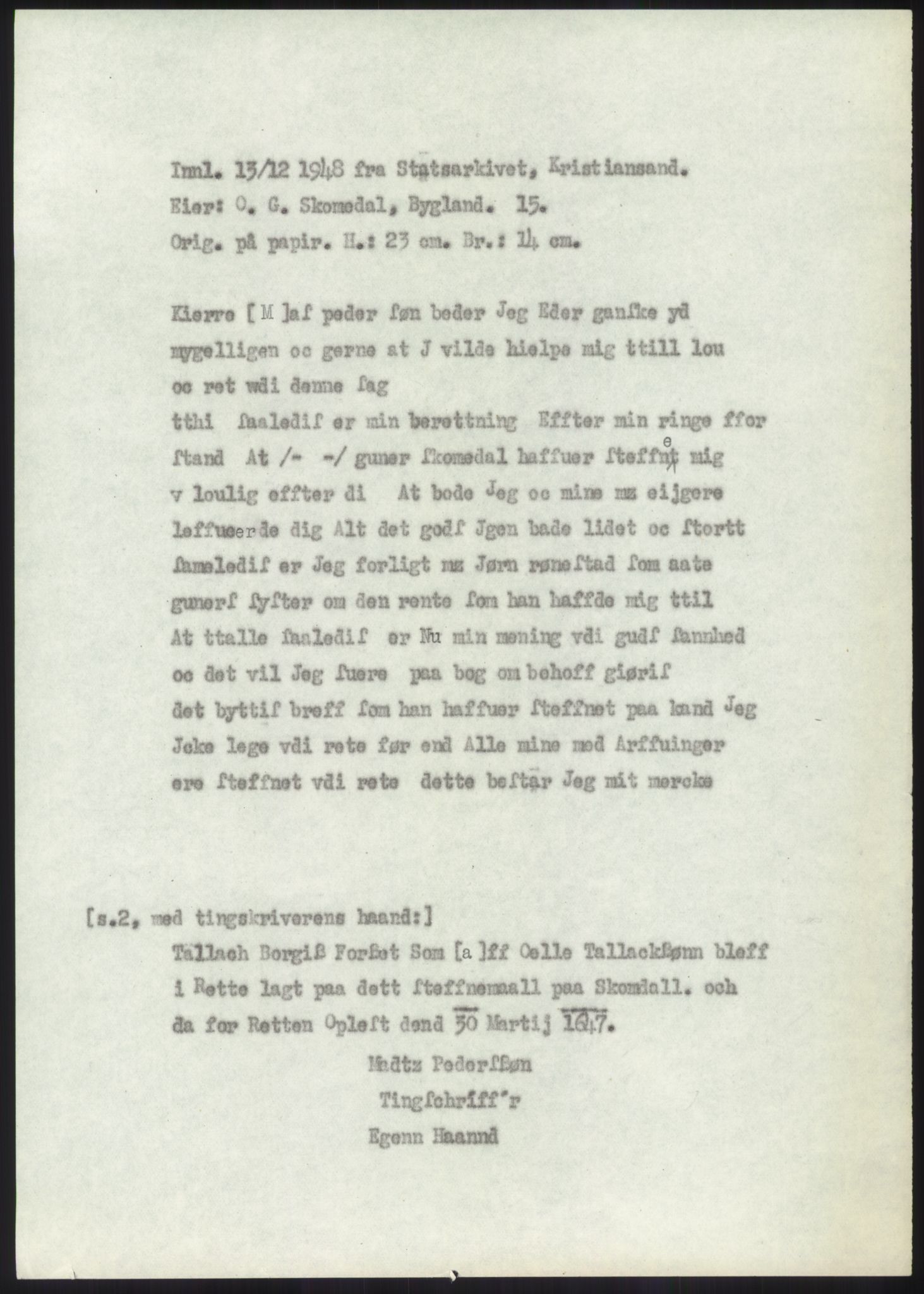 Samlinger til kildeutgivelse, Diplomavskriftsamlingen, RA/EA-4053/H/Ha, p. 822