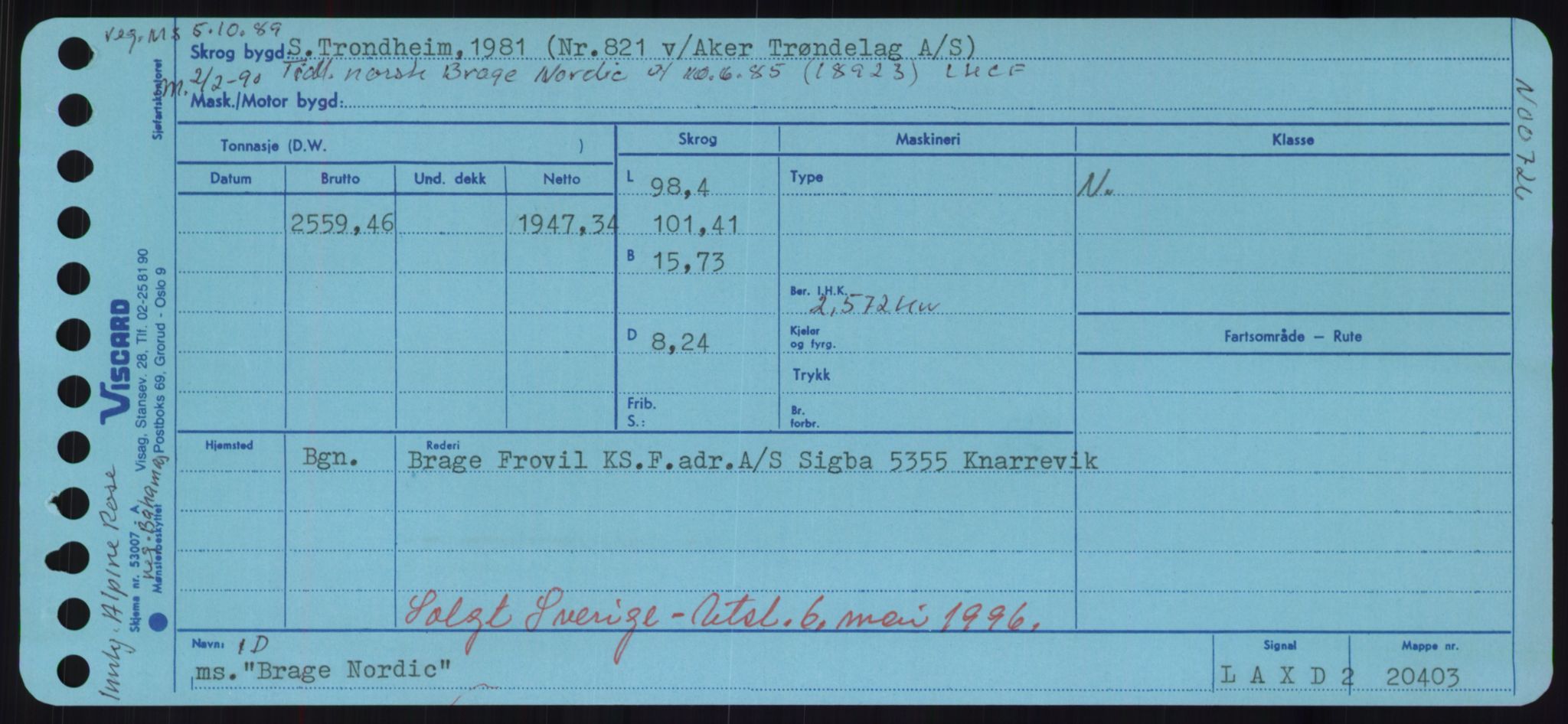 Sjøfartsdirektoratet med forløpere, Skipsmålingen, AV/RA-S-1627/H/Hd/L0005: Fartøy, Br-Byg, p. 35