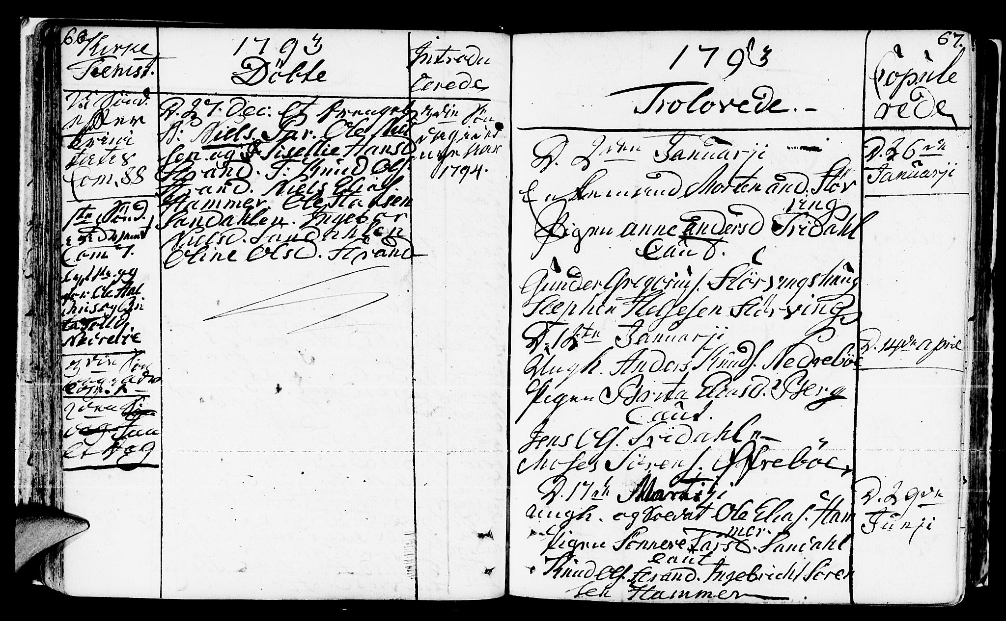 Jølster sokneprestembete, AV/SAB-A-80701/H/Haa/Haaa/L0005: Parish register (official) no. A 5, 1790-1821, p. 66-67