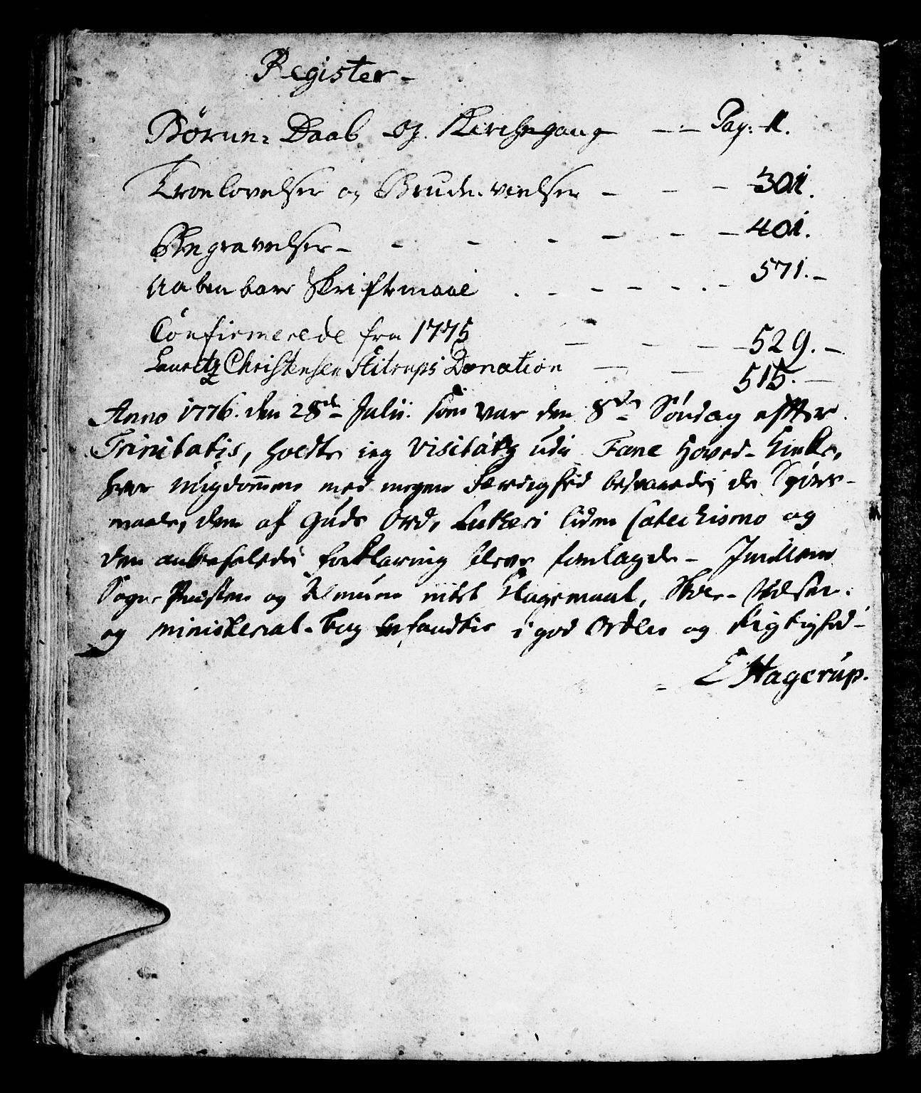 Fana Sokneprestembete, AV/SAB-A-75101/H/Haa/Haaa/L0005: Parish register (official) no. A 5, 1773-1799, p. 573-574