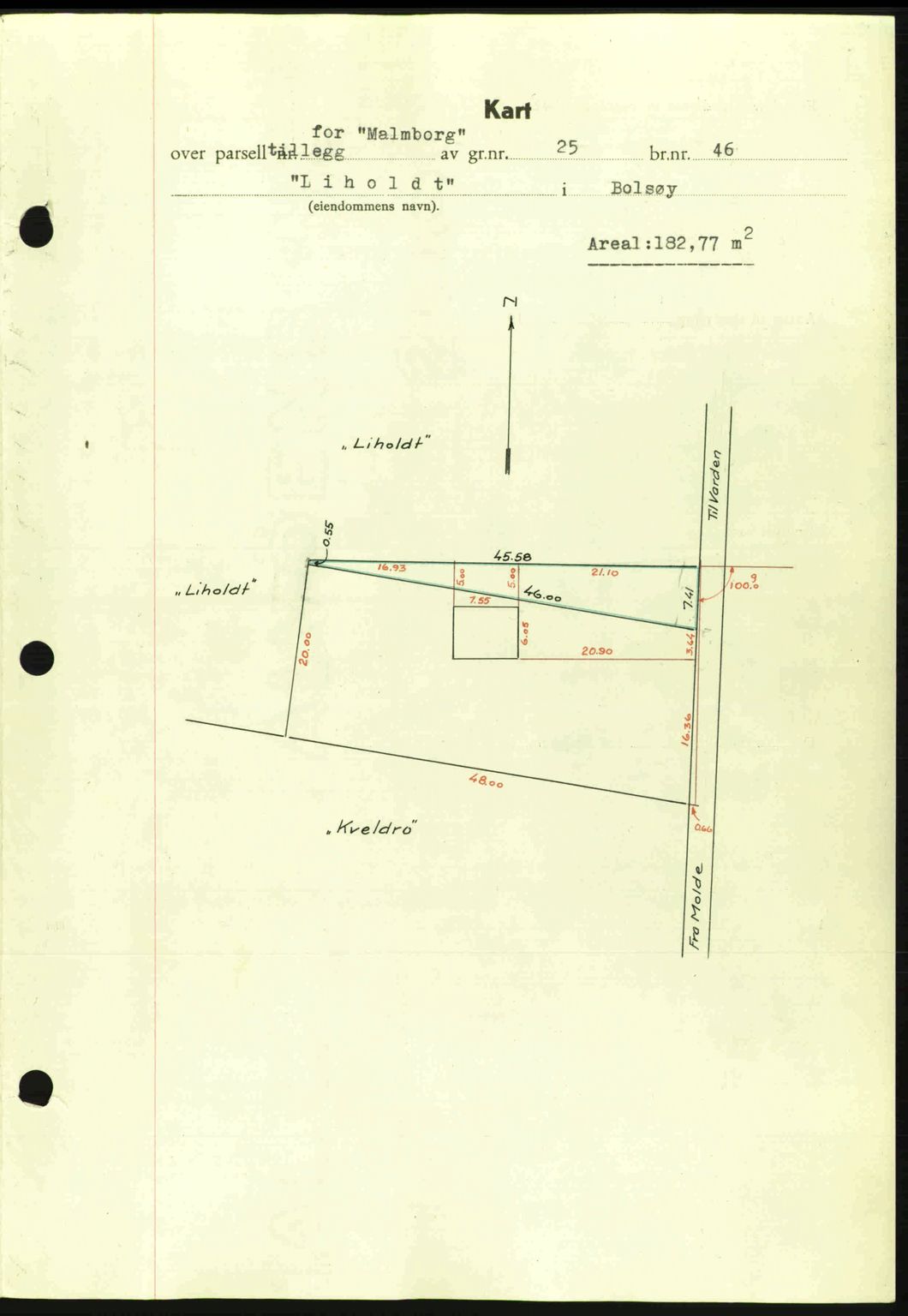 Romsdal sorenskriveri, AV/SAT-A-4149/1/2/2C: Mortgage book no. A15, 1943-1944, Diary no: : 1703/1943