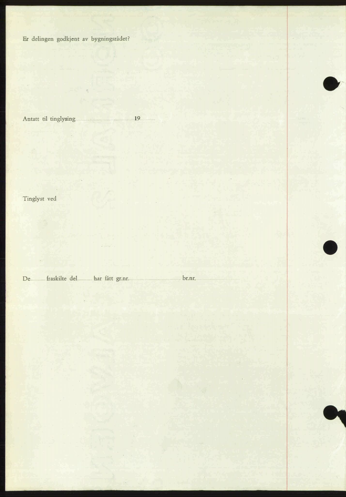 Toten tingrett, SAH/TING-006/H/Hb/Hbc/L0020: Mortgage book no. Hbc-20, 1948-1948, Diary no: : 2545/1948