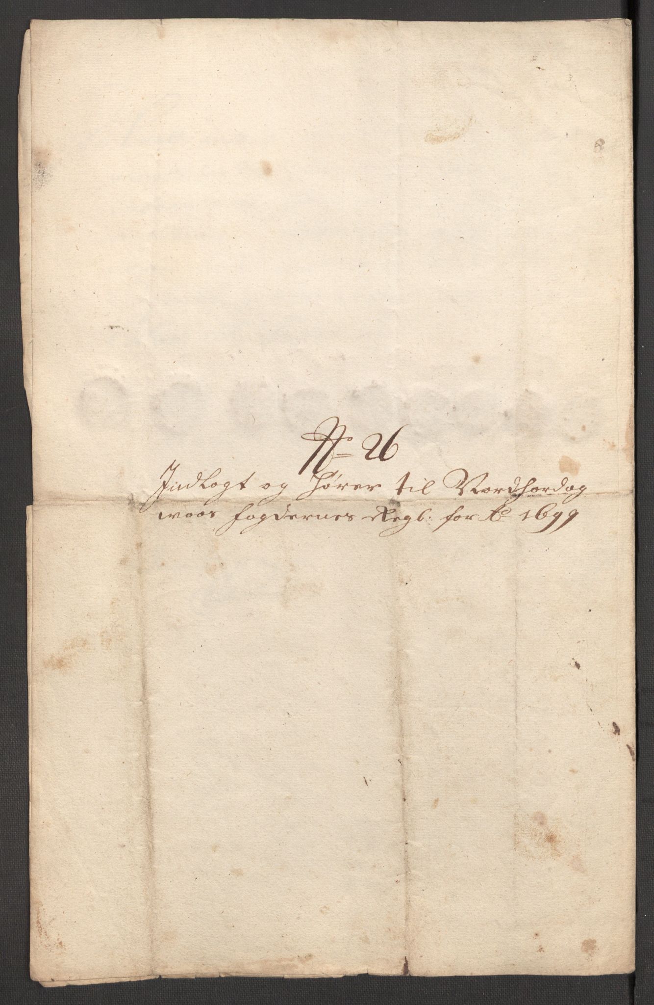 Rentekammeret inntil 1814, Reviderte regnskaper, Fogderegnskap, AV/RA-EA-4092/R51/L3184: Fogderegnskap Nordhordland og Voss, 1698-1699, p. 403