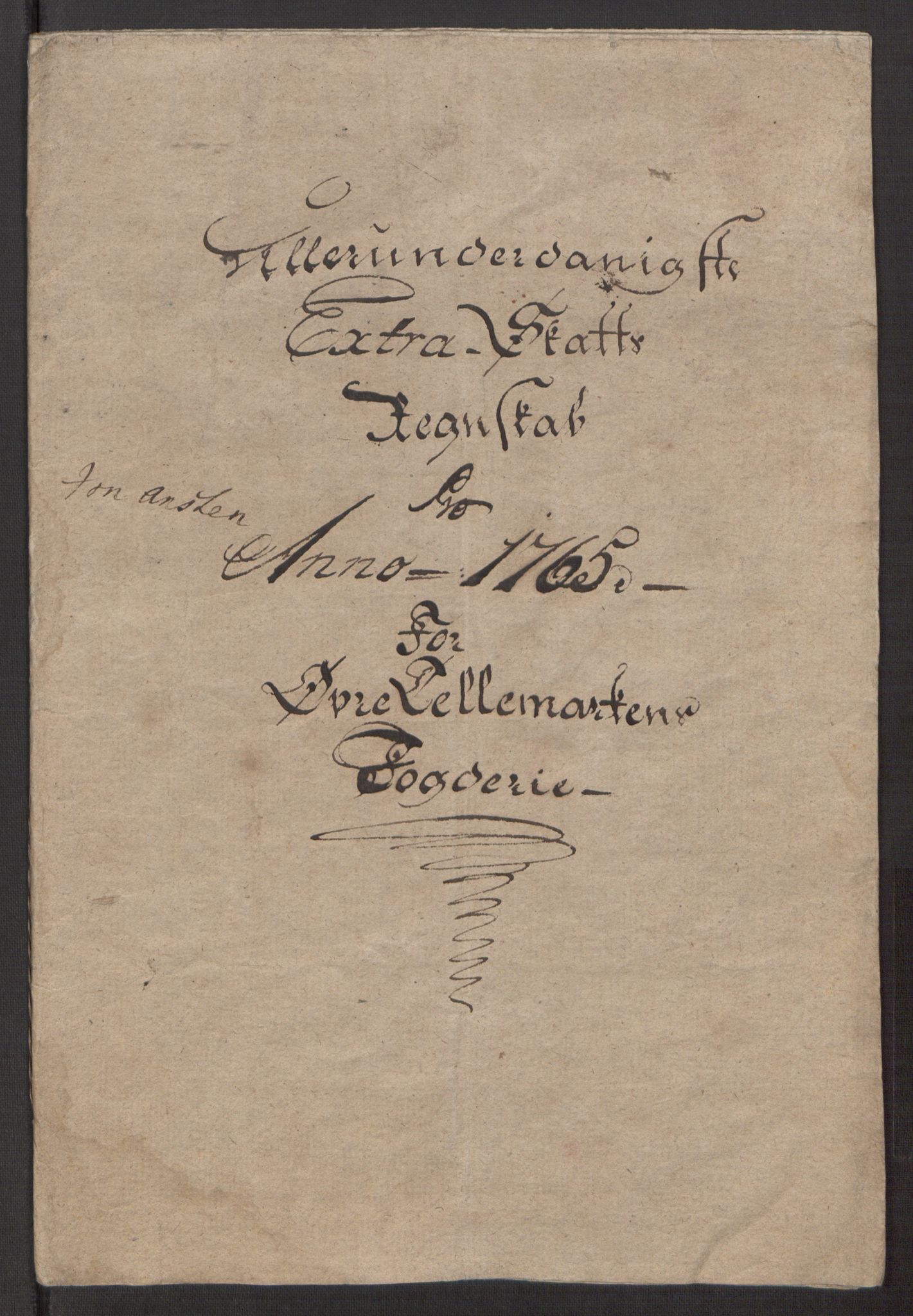 Rentekammeret inntil 1814, Reviderte regnskaper, Fogderegnskap, RA/EA-4092/R38/L2293: Ekstraskatten Øvre Telemark, 1762-1770, p. 56