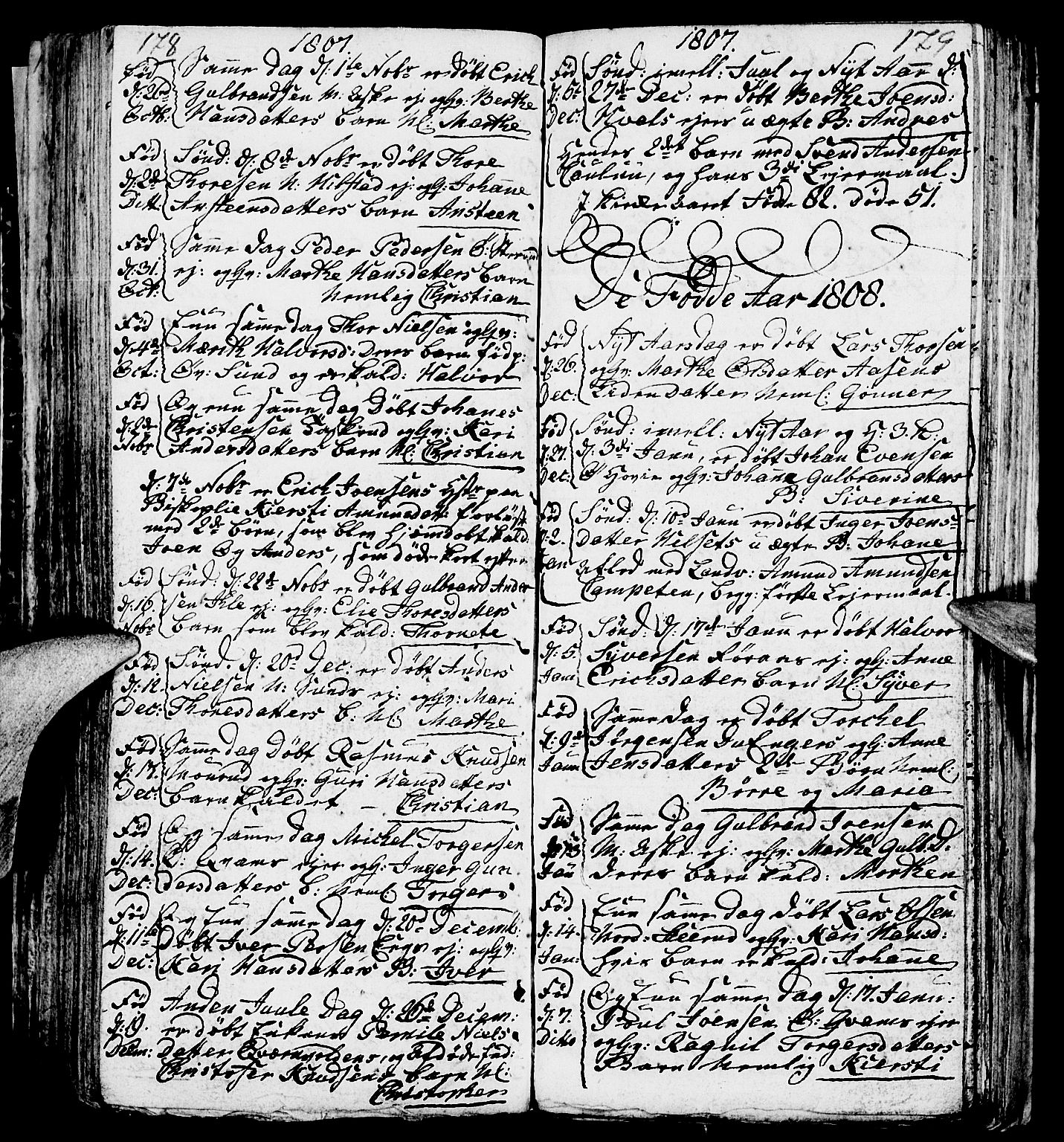 Nes prestekontor, Hedmark, AV/SAH-PREST-020/L/La/L0002: Parish register (copy) no. 2, 1785-1813, p. 178-179