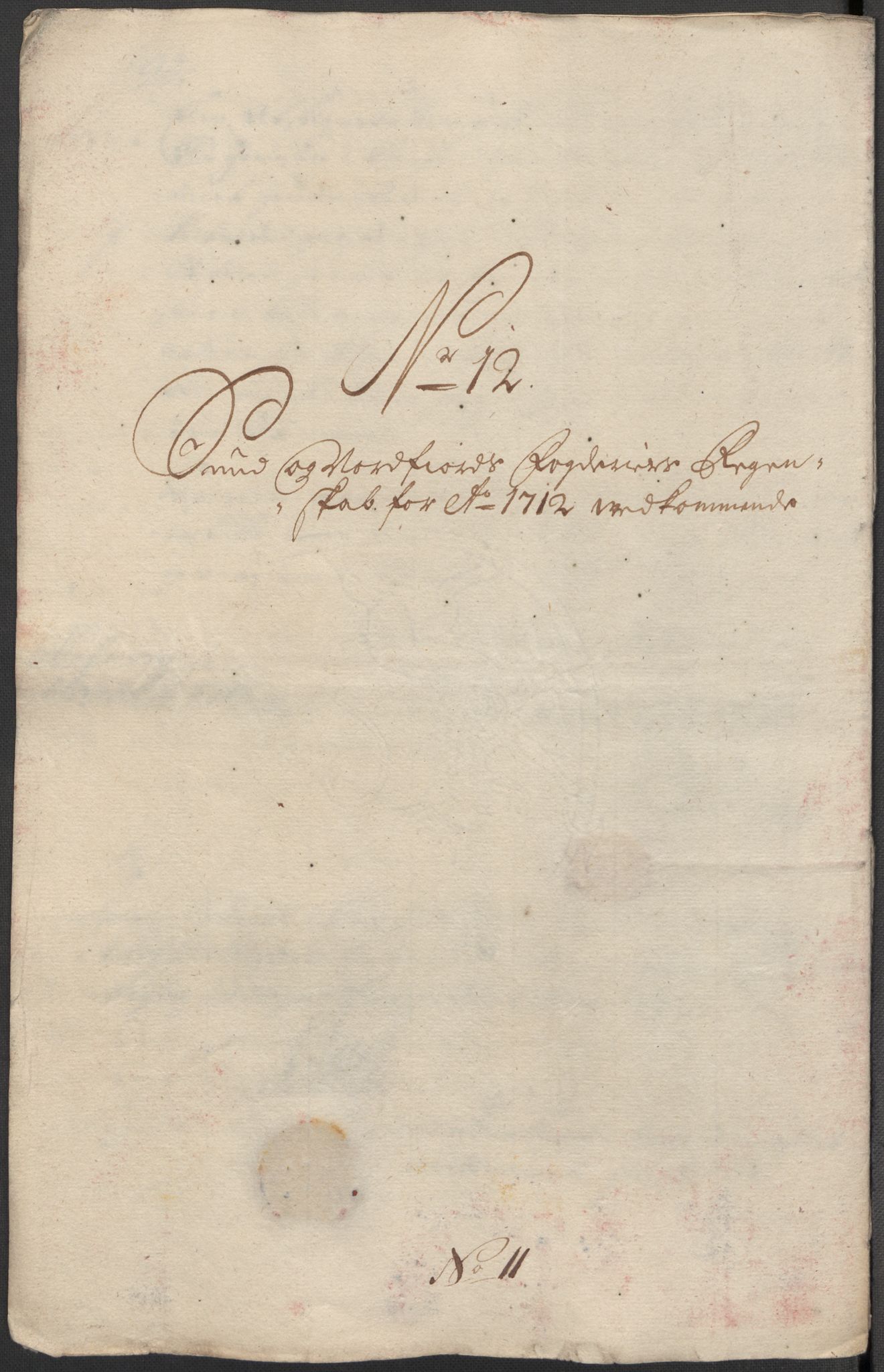 Rentekammeret inntil 1814, Reviderte regnskaper, Fogderegnskap, AV/RA-EA-4092/R53/L3435: Fogderegnskap Sunn- og Nordfjord, 1712, p. 197