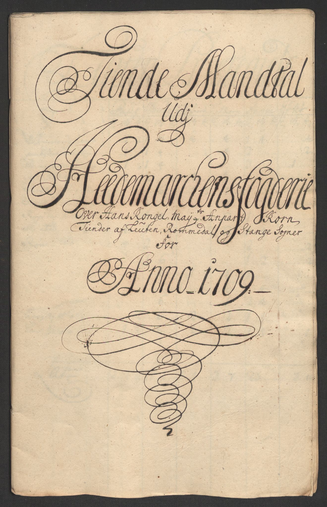 Rentekammeret inntil 1814, Reviderte regnskaper, Fogderegnskap, RA/EA-4092/R16/L1045: Fogderegnskap Hedmark, 1709, p. 39