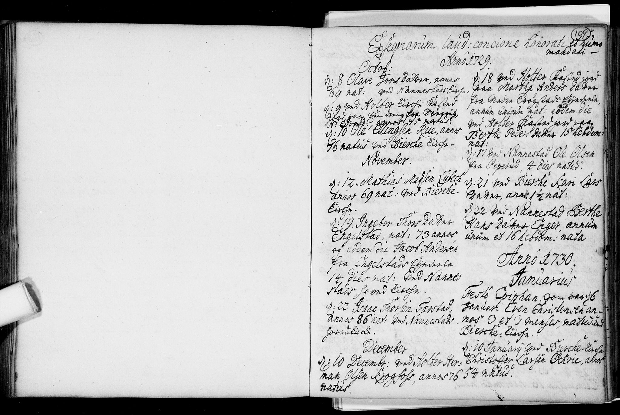 Nannestad prestekontor Kirkebøker, SAO/A-10414a/F/Fa/L0005: Parish register (official) no. I 5, 1729-1738, p. 109