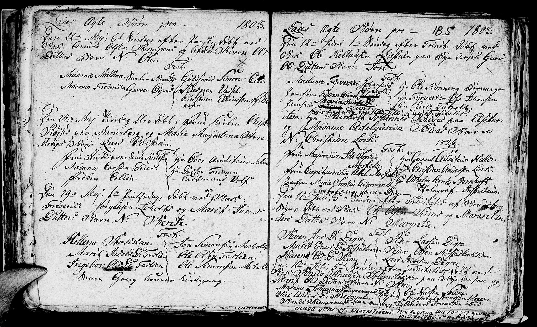 Ministerialprotokoller, klokkerbøker og fødselsregistre - Sør-Trøndelag, SAT/A-1456/606/L0305: Parish register (copy) no. 606C01, 1757-1819, p. 185