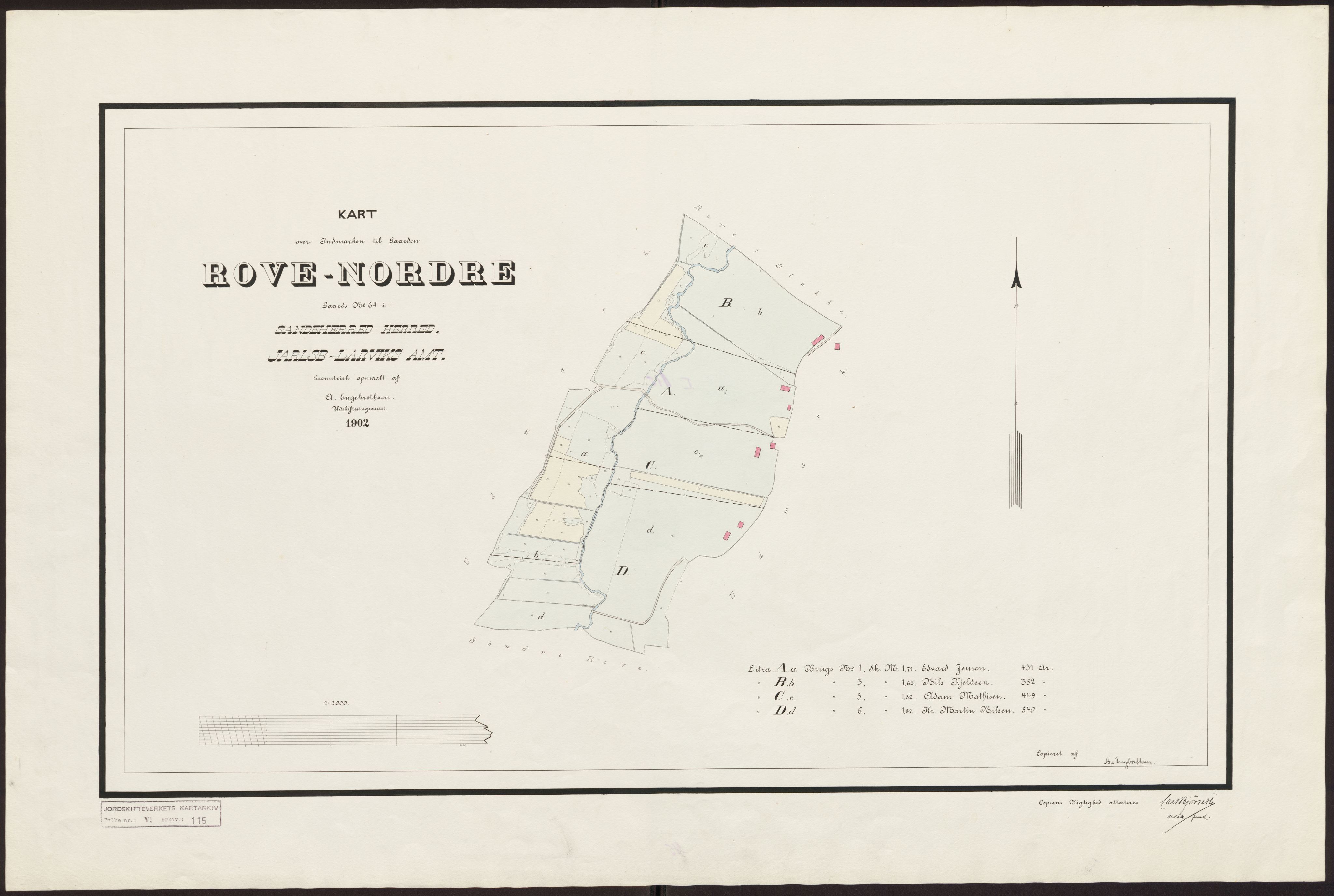 Jordskifteverkets kartarkiv, AV/RA-S-3929/T, 1859-1988, p. 137