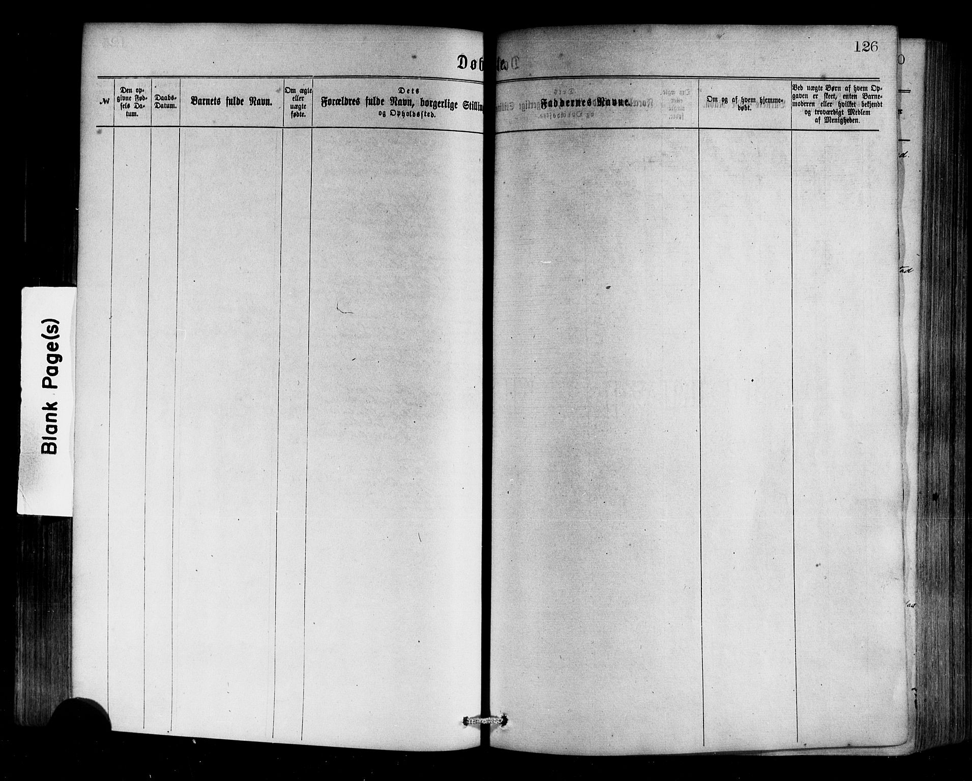 Selje sokneprestembete, AV/SAB-A-99938/H/Ha/Haa/Haaa: Parish register (official) no. A 12, 1870-1880, p. 126