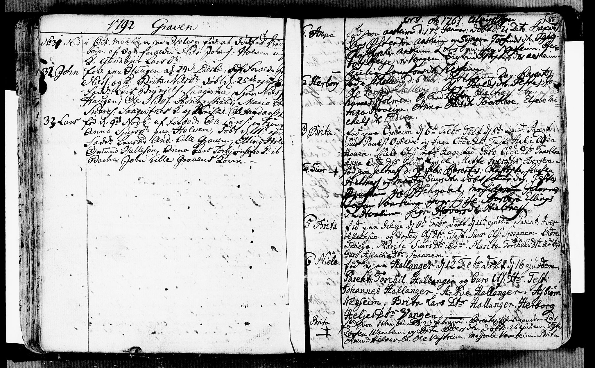 Ulvik sokneprestembete, AV/SAB-A-78801/H/Haa: Parish register (official) no. A 7, 1761-1792, p. 108-109