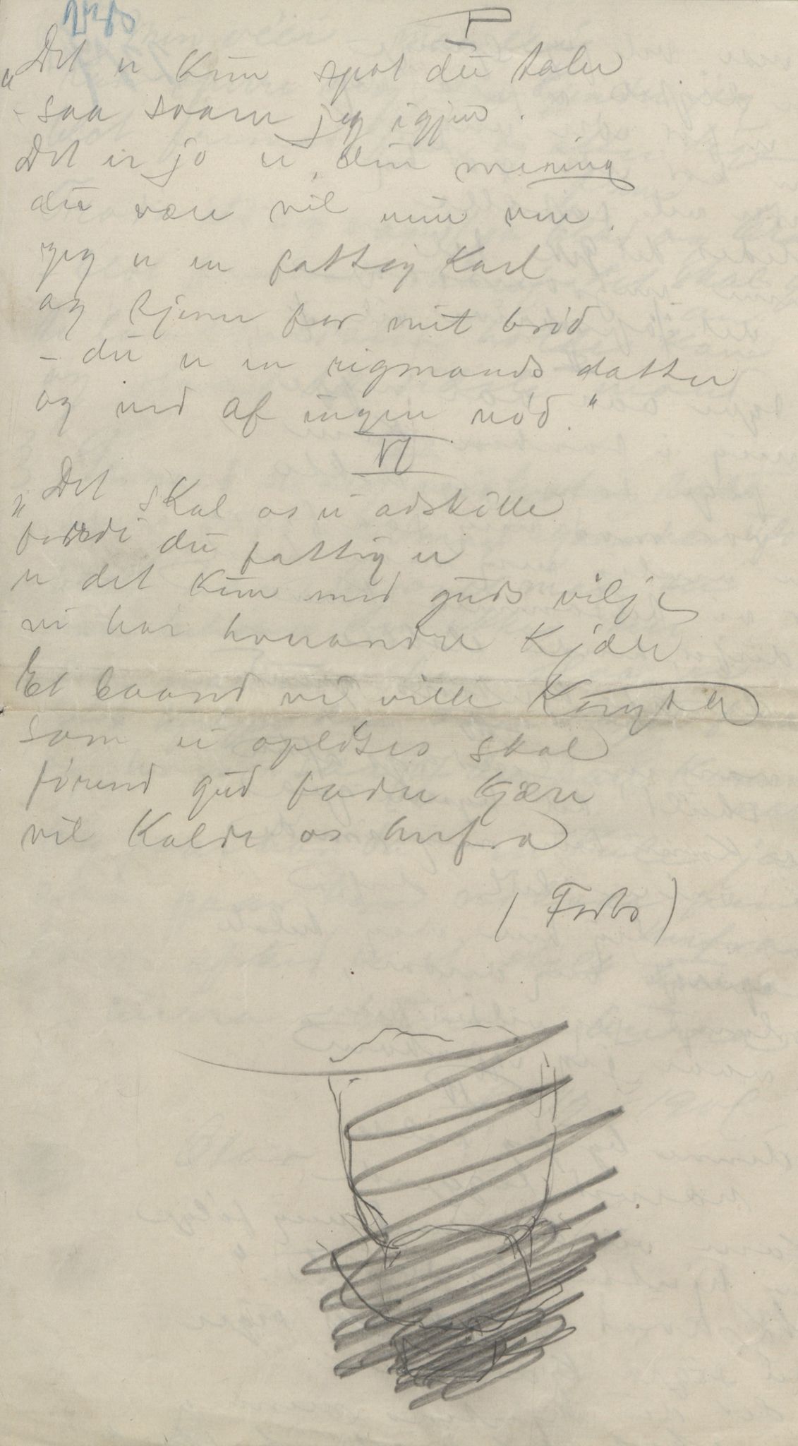 Rikard Berge, TEMU/TGM-A-1003/F/L0004/0044: 101-159 / 147 Visa om Storegut 4 vers. Også diverse kjelder. , 1906-1908, p. 235