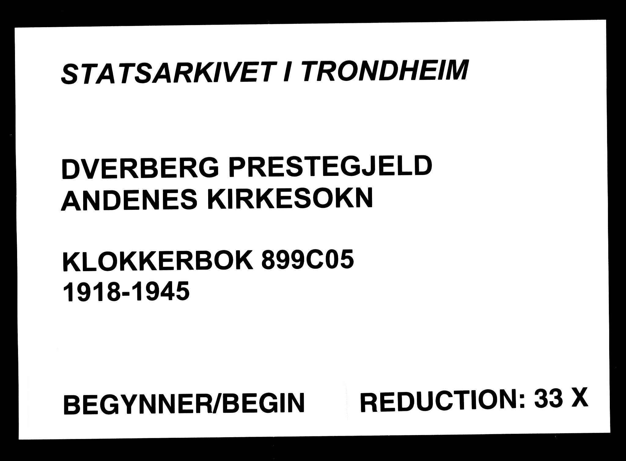 Ministerialprotokoller, klokkerbøker og fødselsregistre - Nordland, AV/SAT-A-1459/899/L1450: Parish register (copy) no. 899C05, 1918-1945