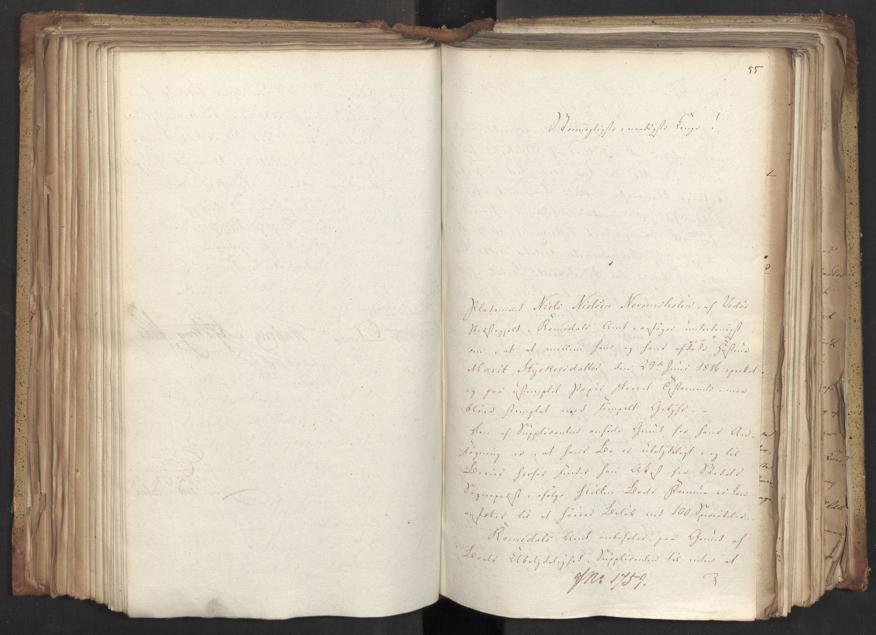 Statsrådsavdelingen i Stockholm, AV/RA-S-1003/D/Da/L0074: Regjeringsinnstillinger nr. 1700-1839, 1831, p. 188