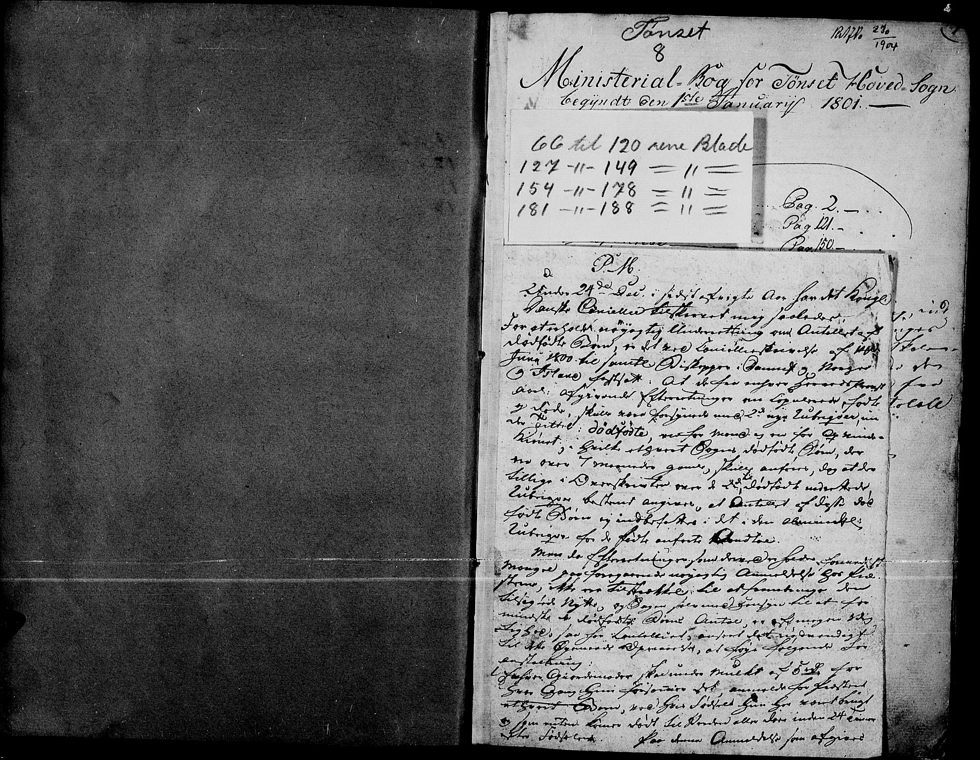 Tynset prestekontor, SAH/PREST-058/H/Ha/Haa/L0015: Parish register (official) no. 15, 1801-1814
