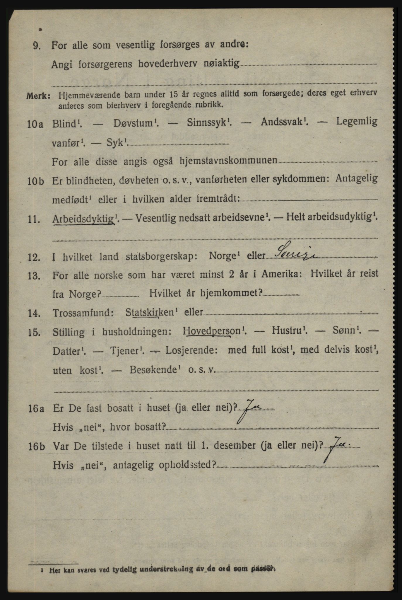 SAO, 1920 census for Skjeberg, 1920, p. 15592