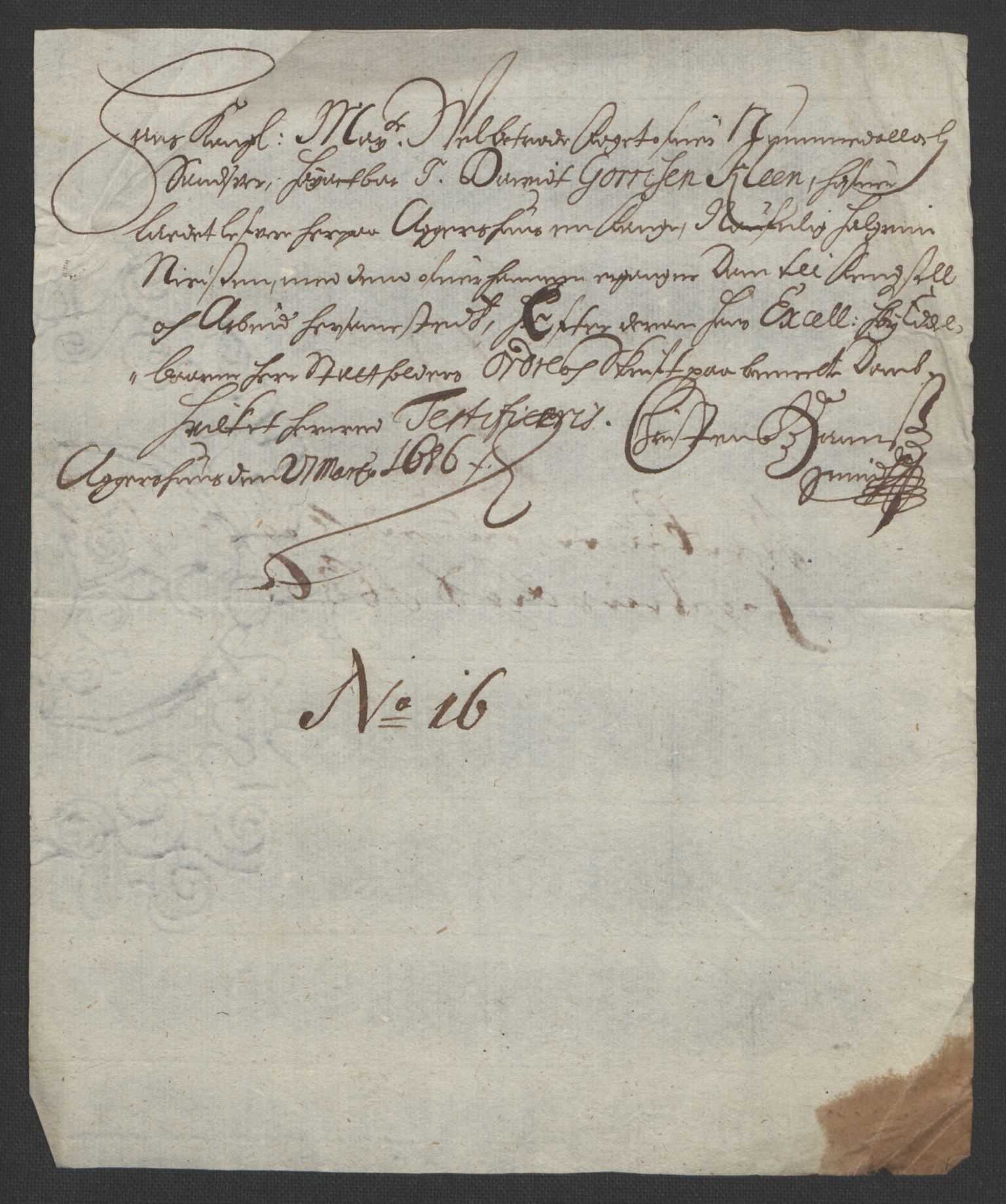 Rentekammeret inntil 1814, Reviderte regnskaper, Fogderegnskap, AV/RA-EA-4092/R24/L1572: Fogderegnskap Numedal og Sandsvær, 1679-1686, p. 254