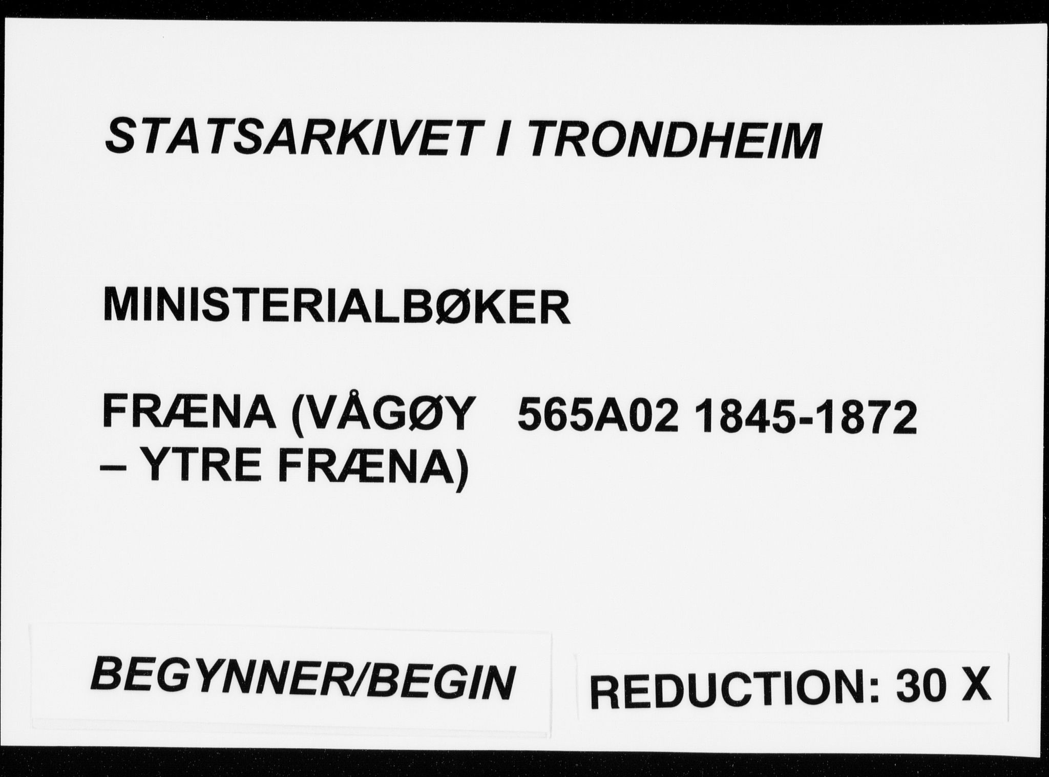 Ministerialprotokoller, klokkerbøker og fødselsregistre - Møre og Romsdal, SAT/A-1454/565/L0748: Parish register (official) no. 565A02, 1845-1872