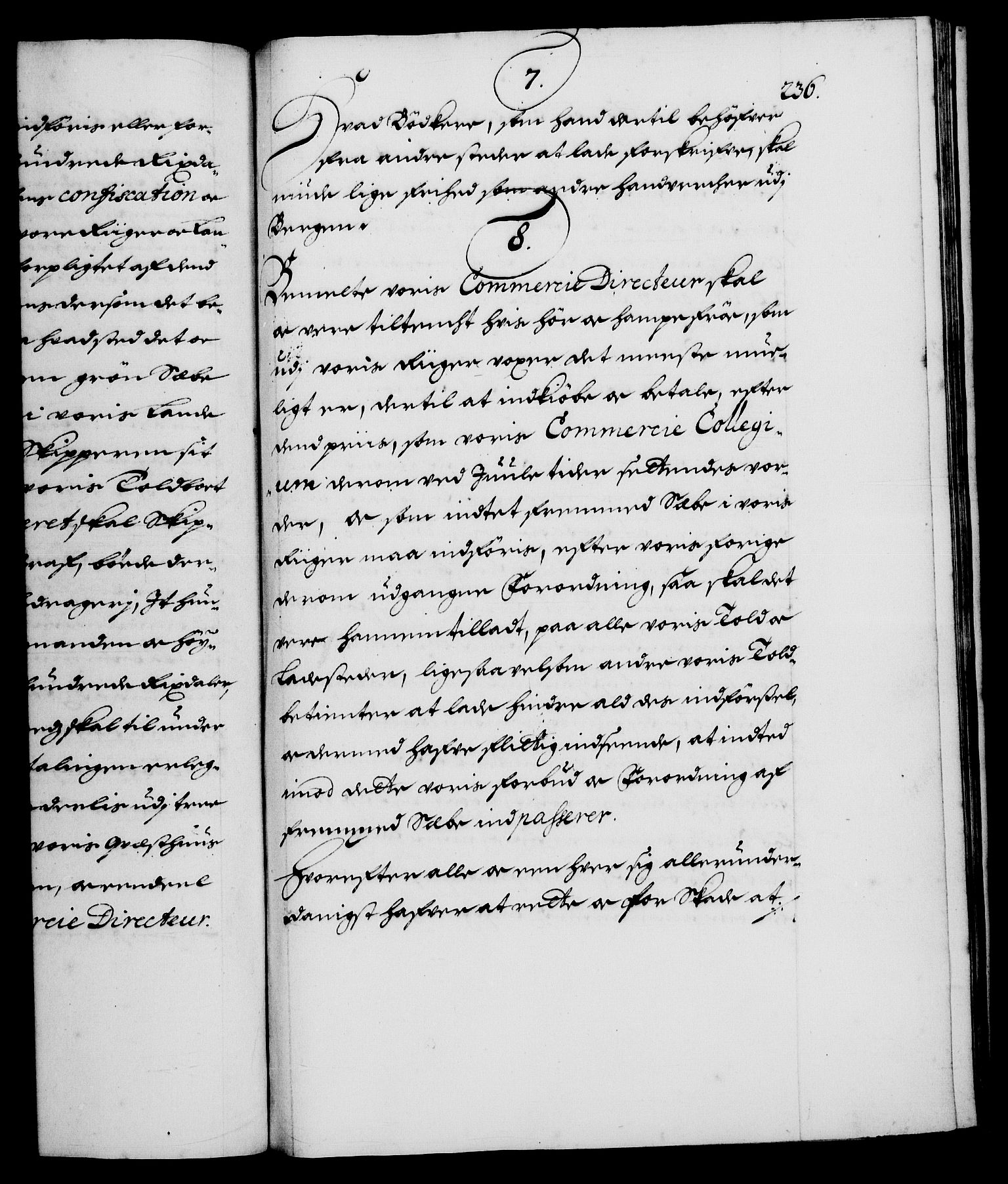 Danske Kanselli 1572-1799, AV/RA-EA-3023/F/Fc/Fca/Fcaa/L0013: Norske registre (mikrofilm), 1681-1684, p. 236a