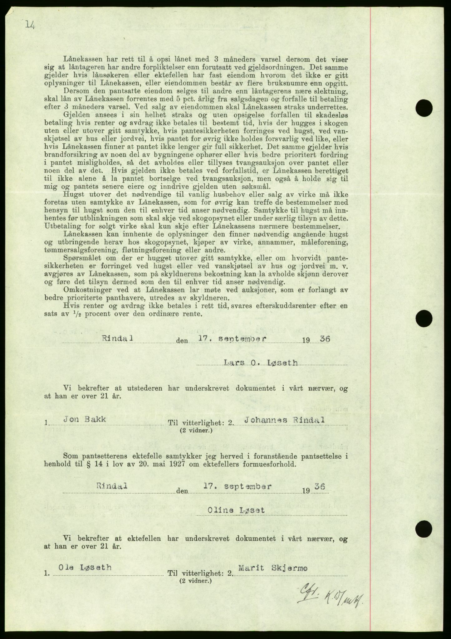 Nordmøre sorenskriveri, AV/SAT-A-4132/1/2/2Ca/L0090: Mortgage book no. B80, 1936-1937, Diary no: : 2006/1936