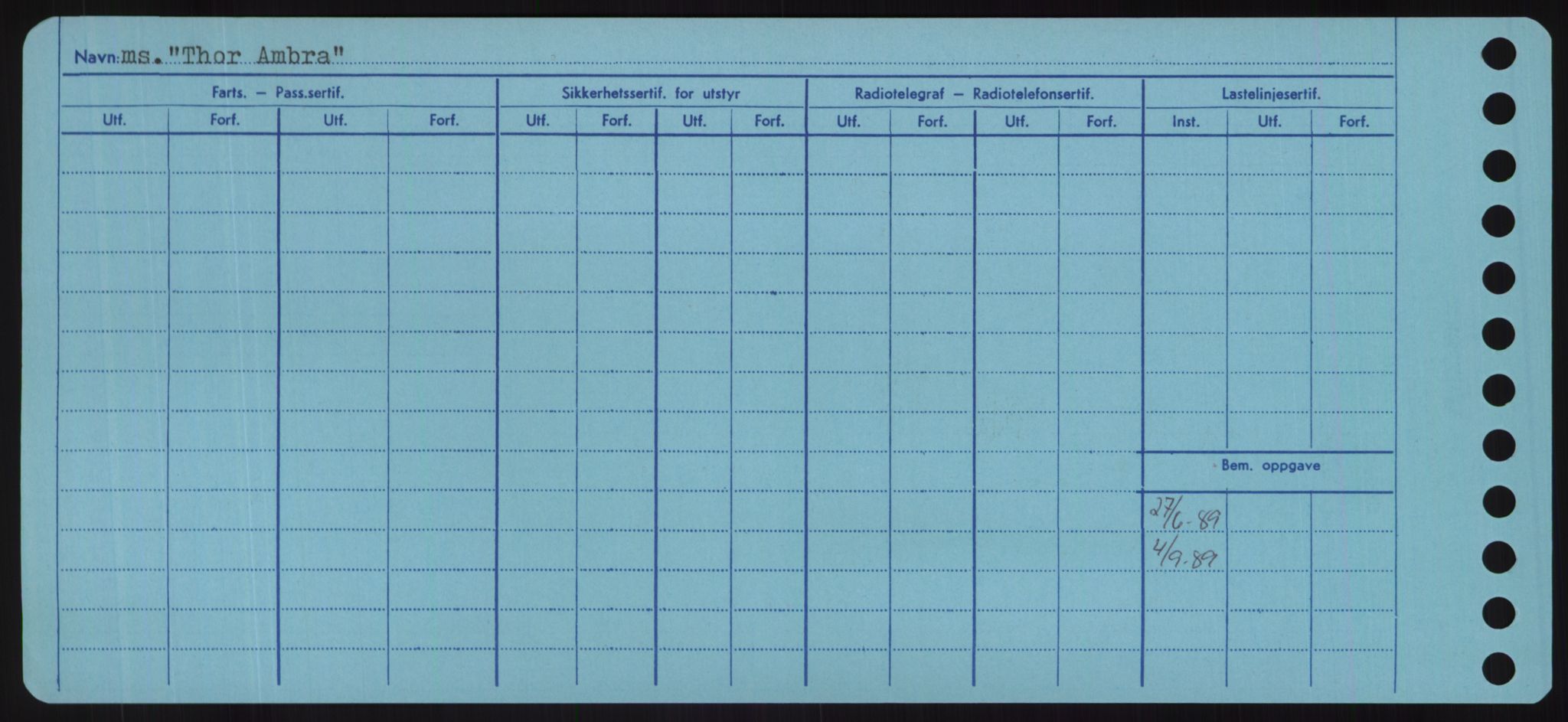 Sjøfartsdirektoratet med forløpere, Skipsmålingen, RA/S-1627/H/Hd/L0038: Fartøy, T-Th, p. 626