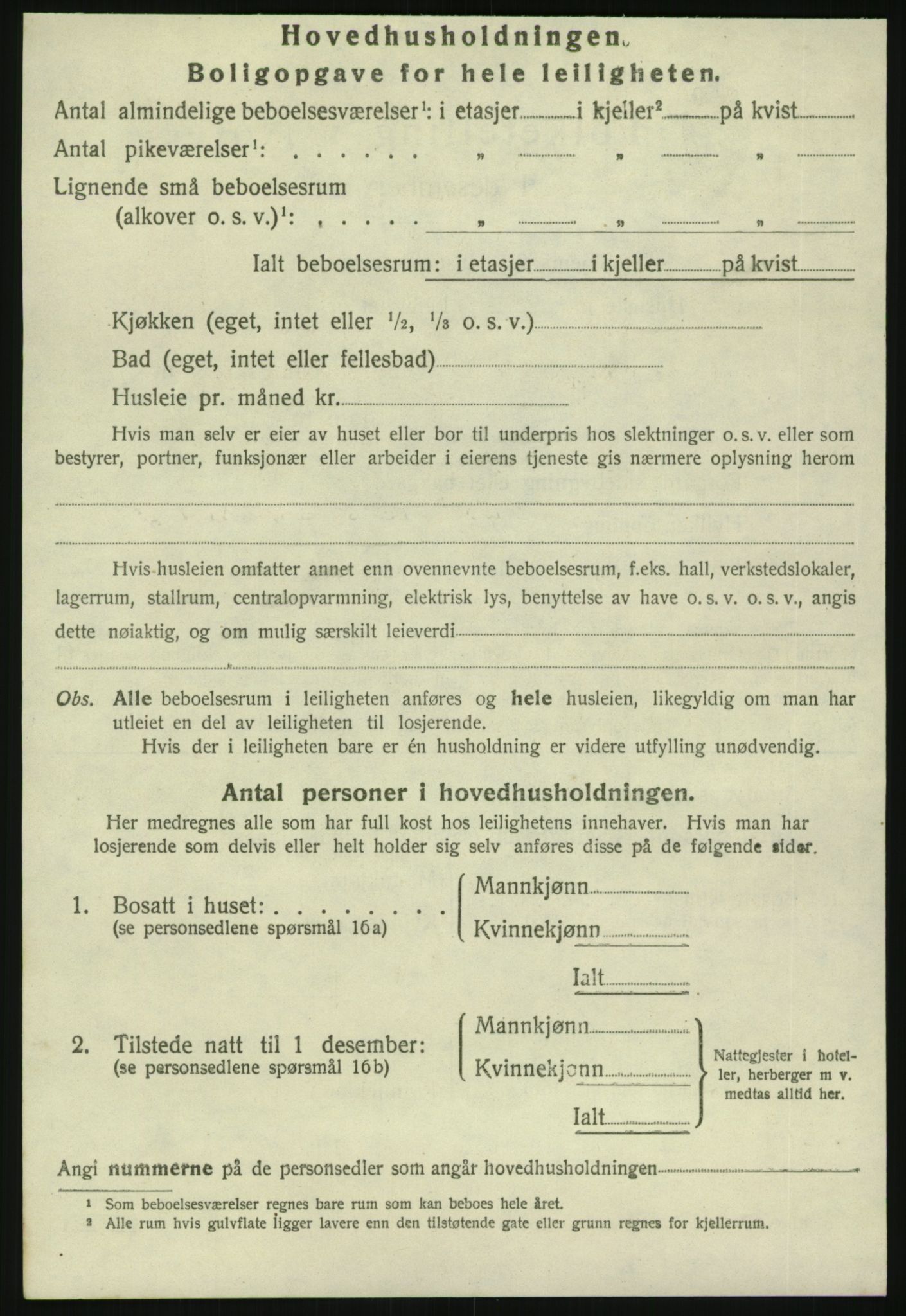 SAT, 1920 census for Steinkjer, 1920, p. 999