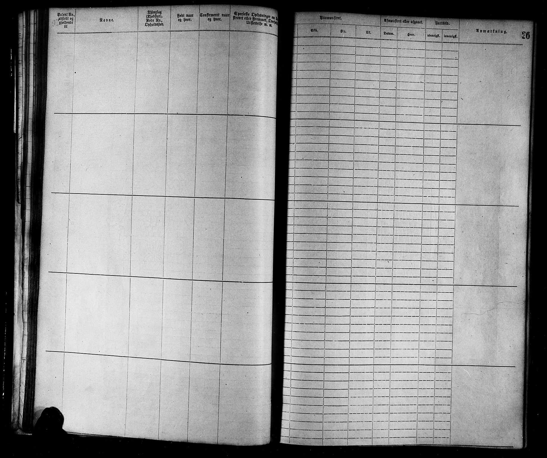 Flekkefjord mønstringskrets, AV/SAK-2031-0018/F/Fa/L0002: Annotasjonsrulle nr 1-1920 med register, N-2, 1870-1891, p. 46