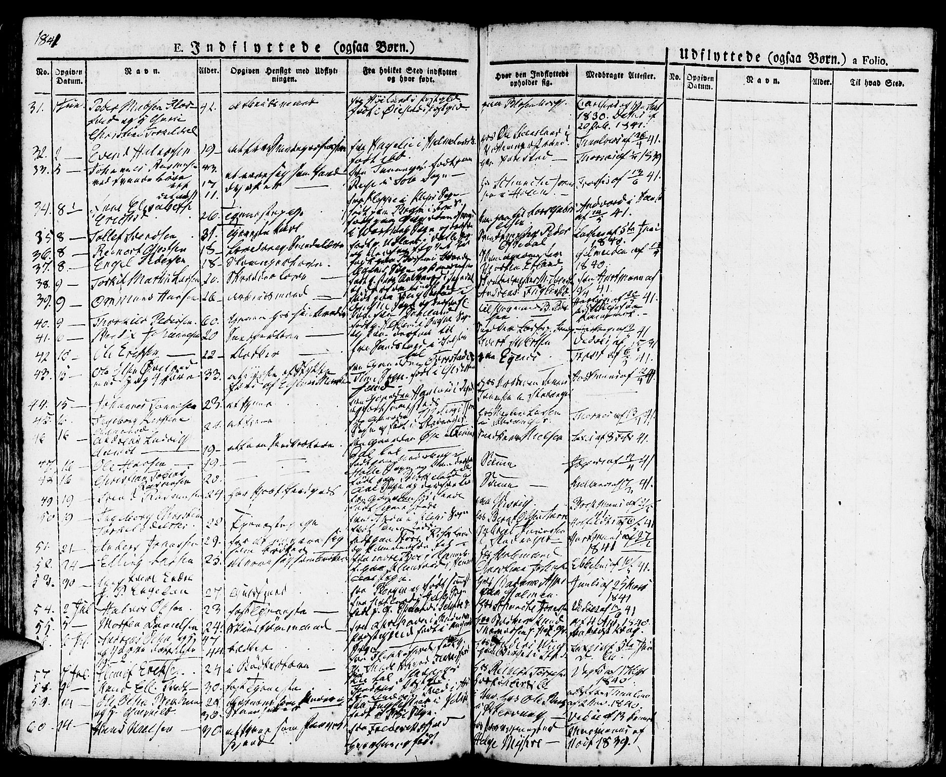 Domkirken sokneprestkontor, AV/SAST-A-101812/001/30/30BA/L0011: Parish register (official) no. A 11, 1832-1856