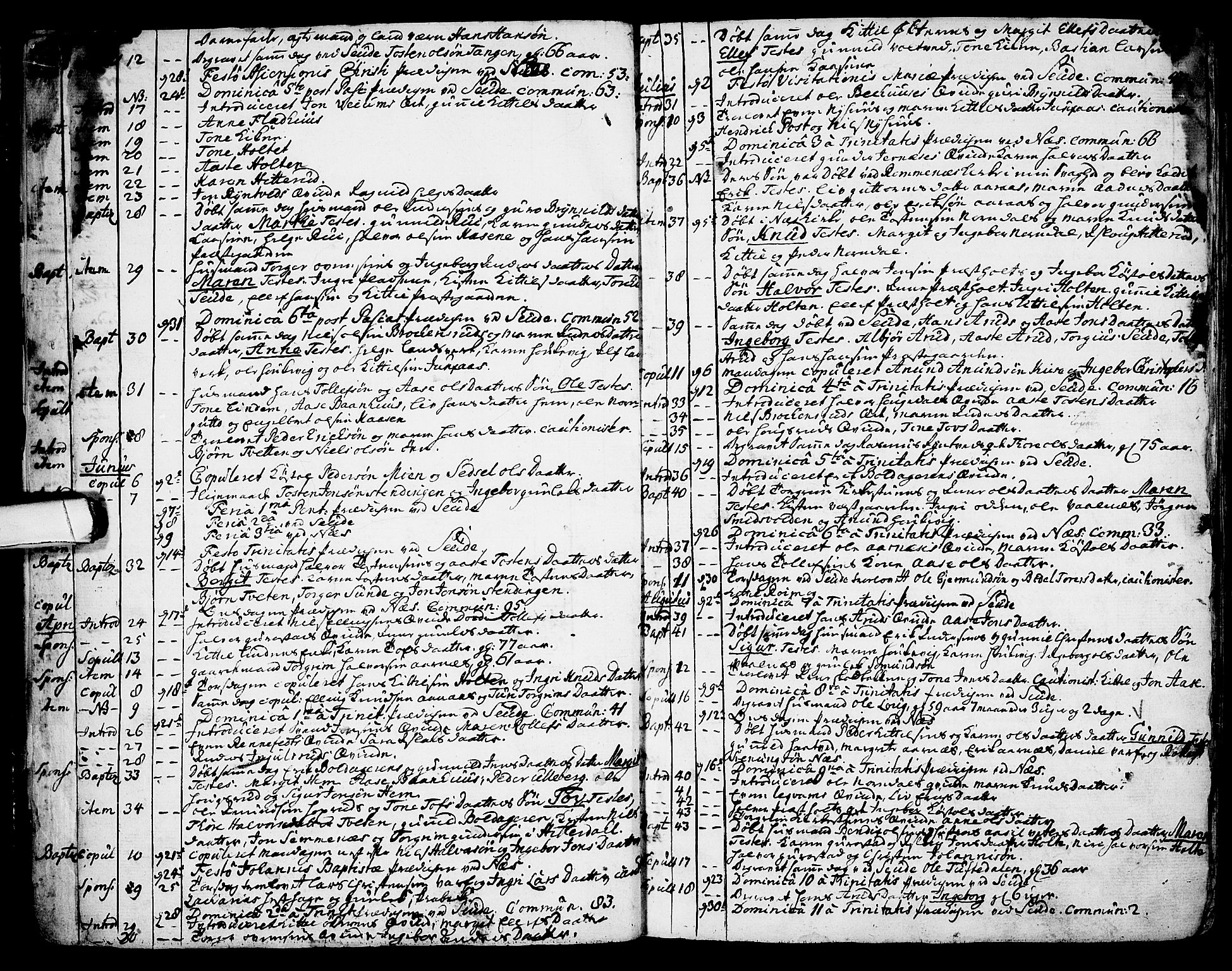 Sauherad kirkebøker, AV/SAKO-A-298/F/Fa/L0004: Parish register (official) no. I 4, 1767-1814