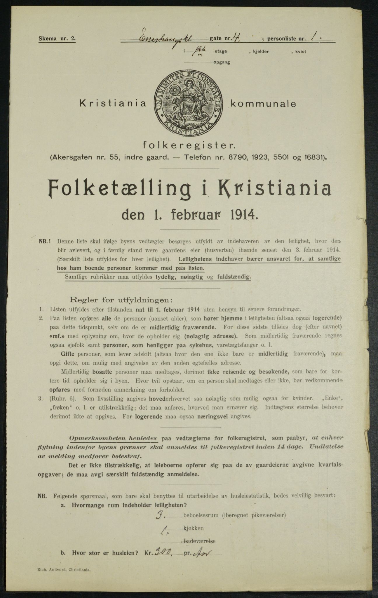 OBA, Municipal Census 1914 for Kristiania, 1914, p. 21871